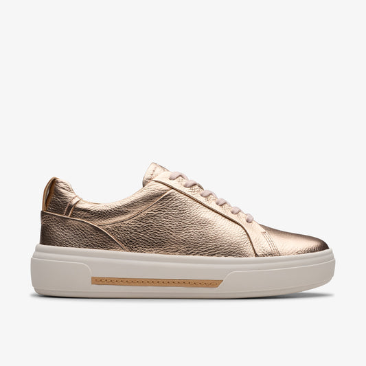 Zapatos Casual De La Marca Clarks  Para Mujer Modelo Hollyhock Walk Copper Metallic