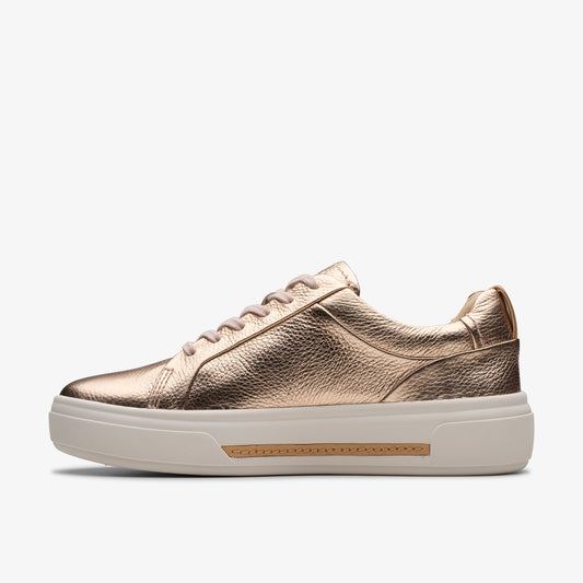 Zapatos Casual De La Marca Clarks  Para Mujer Modelo Hollyhock Walk Copper Metallic