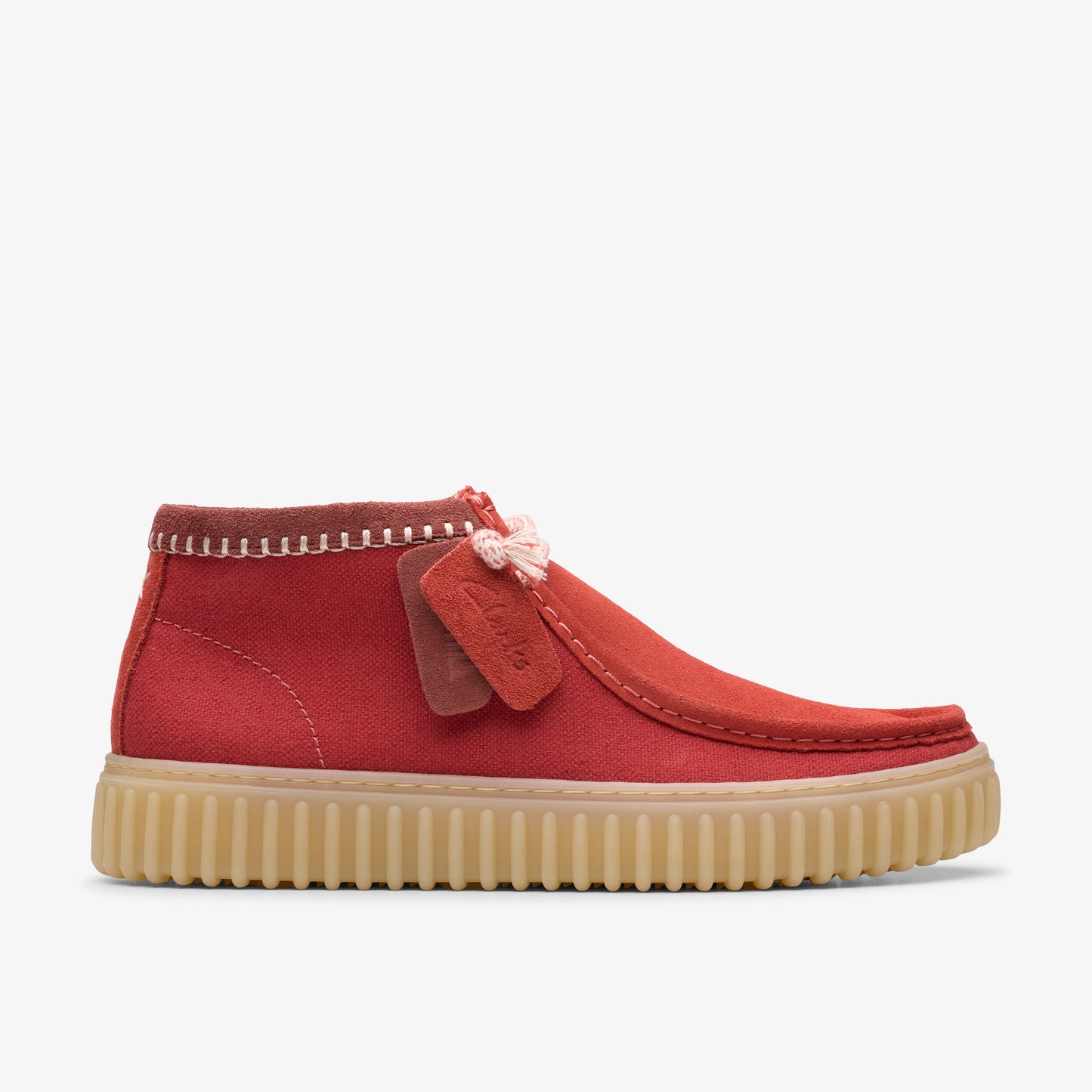 Botines De La Marca Clarks Para Hombre Modelo Torhill Hi Red Combi