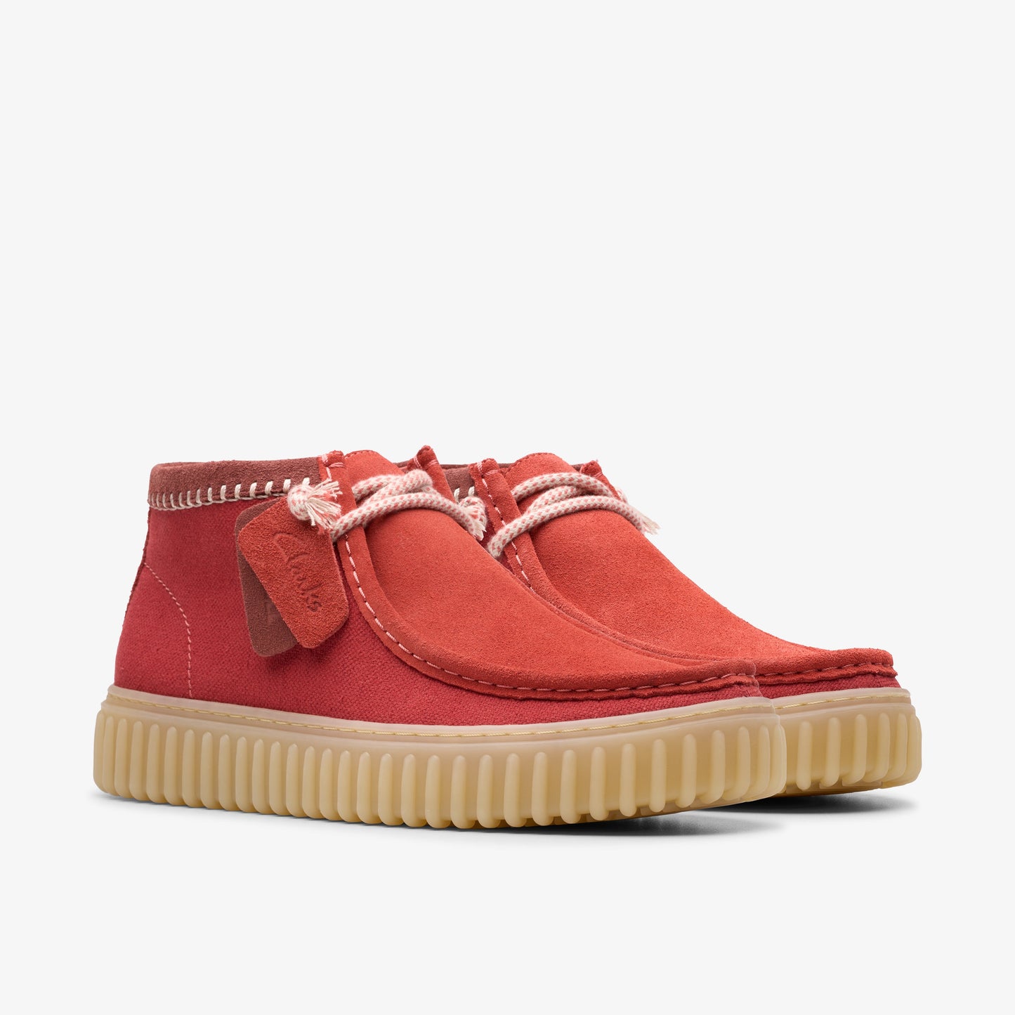 Botines De La Marca Clarks Para Hombre Modelo Torhill Hi Red Combi