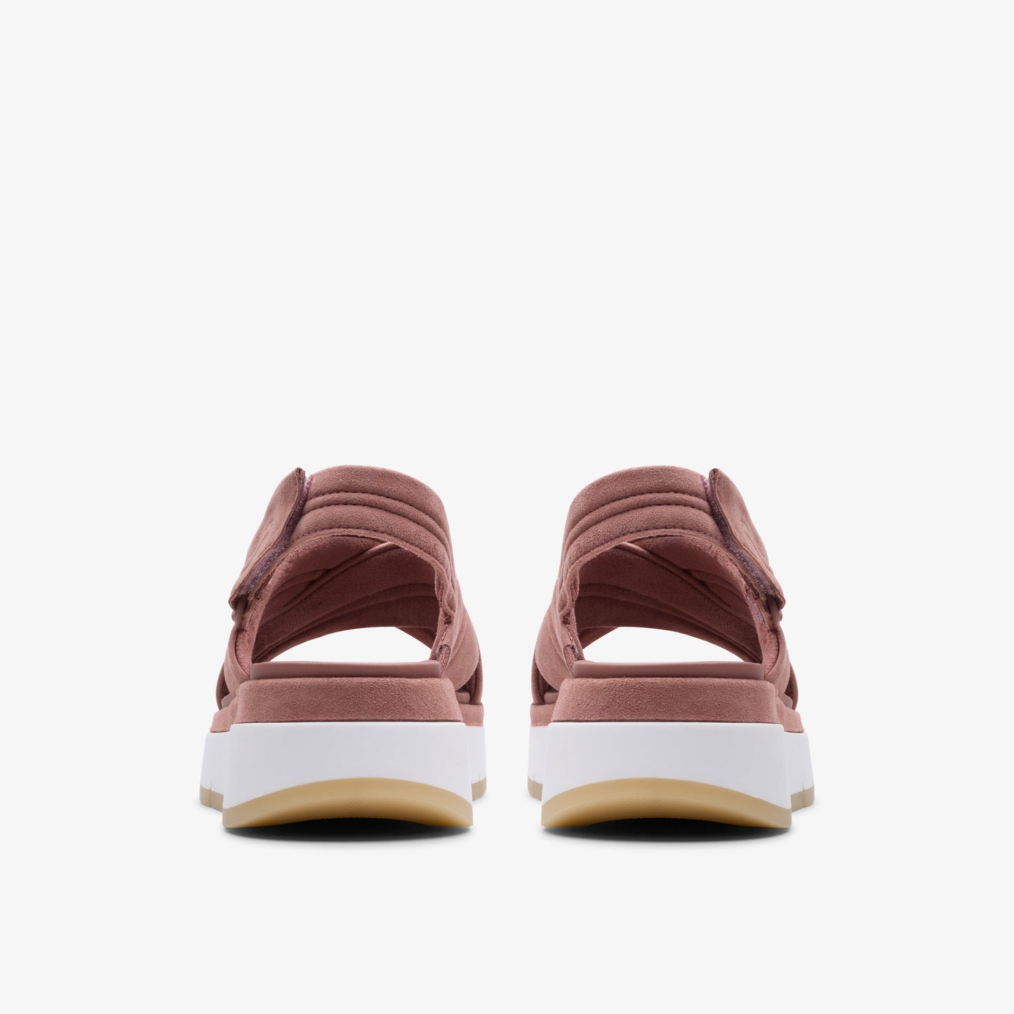 Sandalias De La Marca Clarks Para Mujer Modelo Tuscan Cross Mauve Suede
