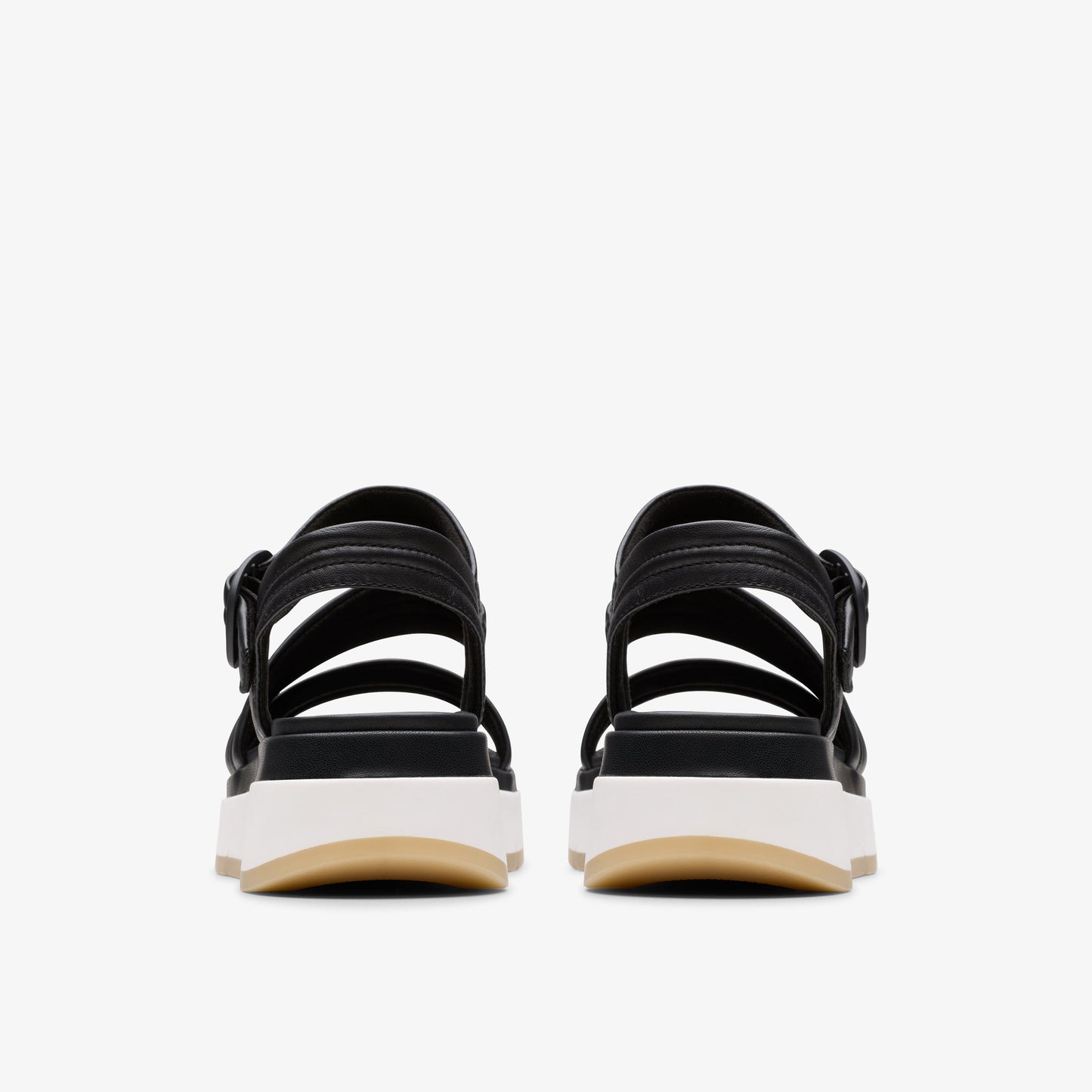 Sandalias De La Marca Clarks Para Mujer Modelo Tuscan Strap Black Leather