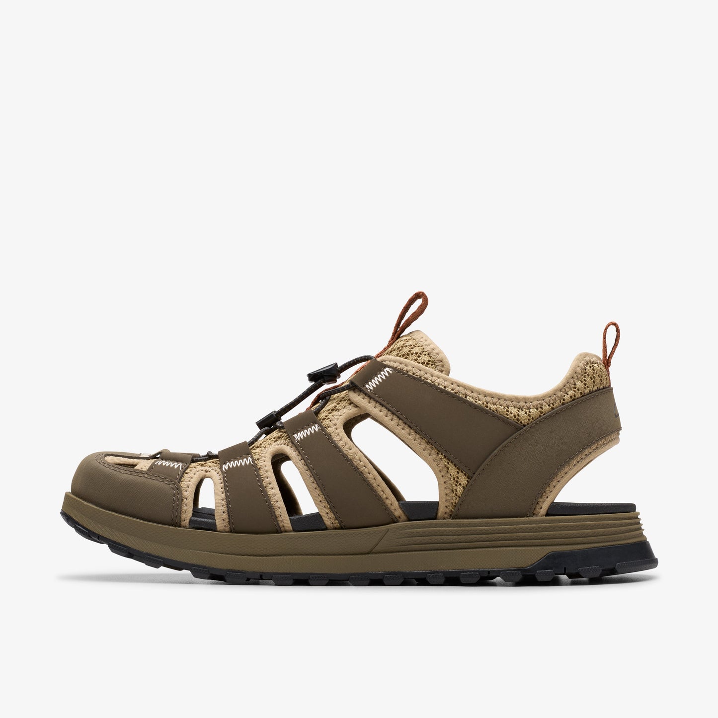 Sandalias De La Marca Clarks Para Hombre Modelo Atl Trek Wave Olive