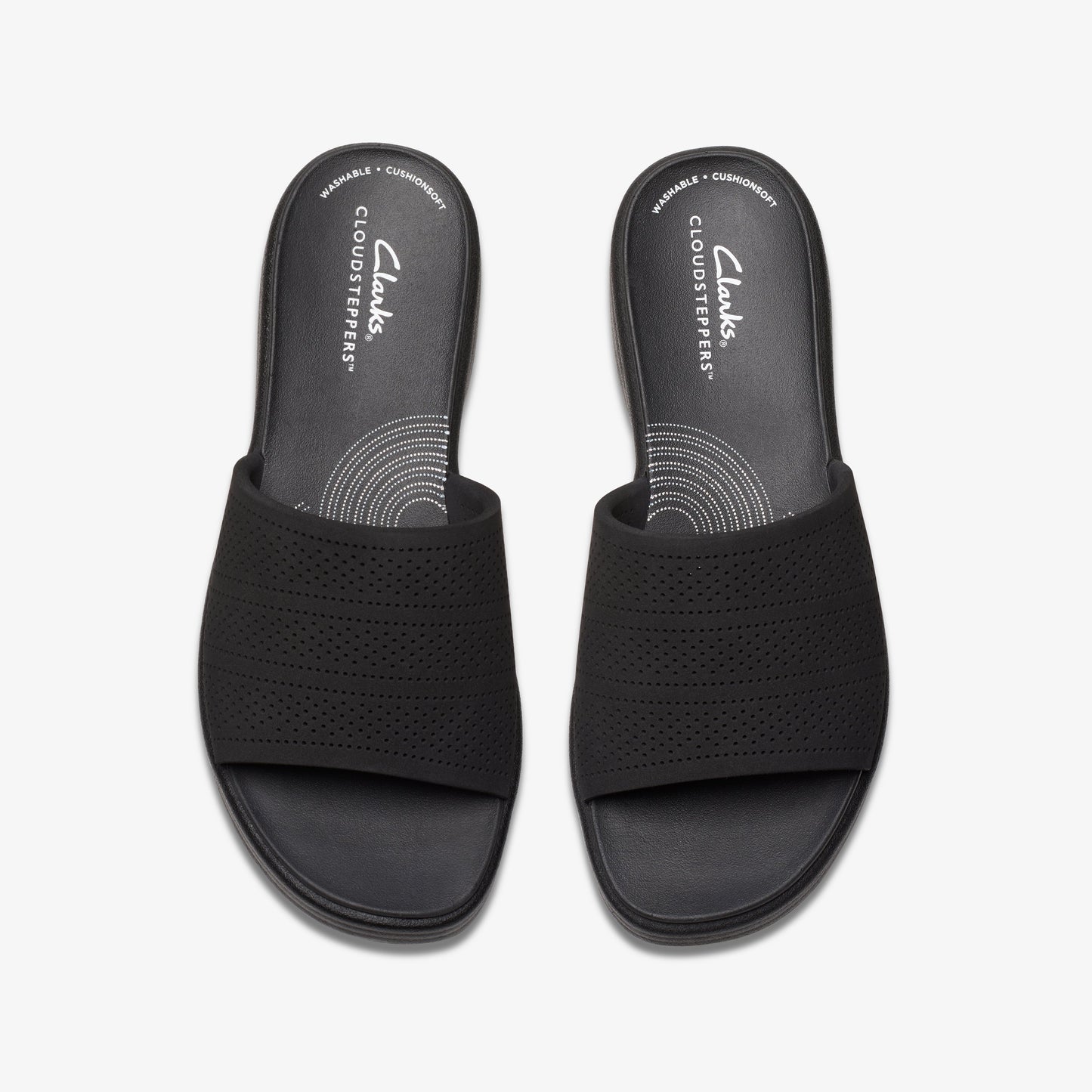 Sandalias De La Marca Clarks Para Mujer Modelo Drift Twist Black En Color Negro