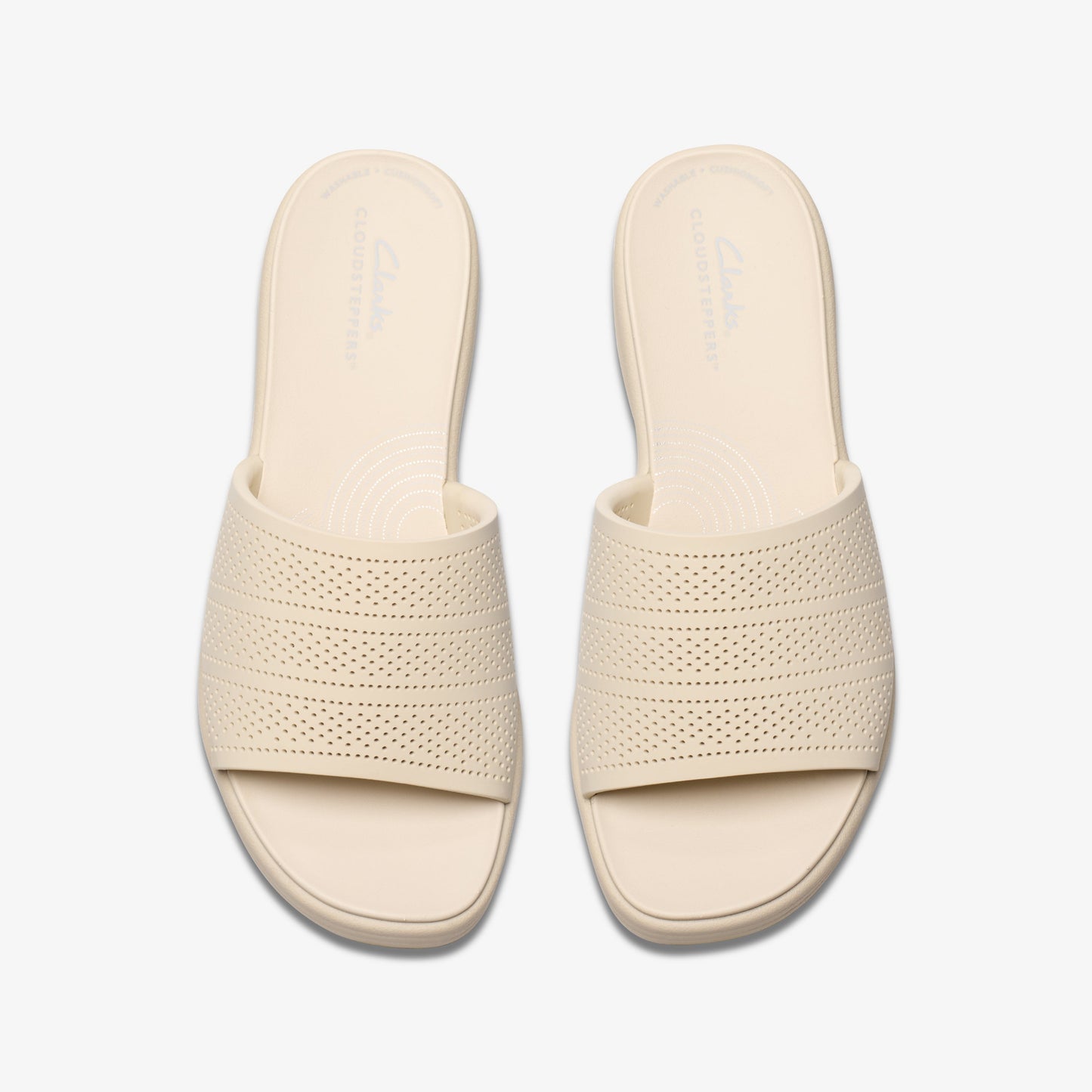 Sandalias De La Marca Clarks Para Mujer Modelo Drift Twist Cream En Color Blanco