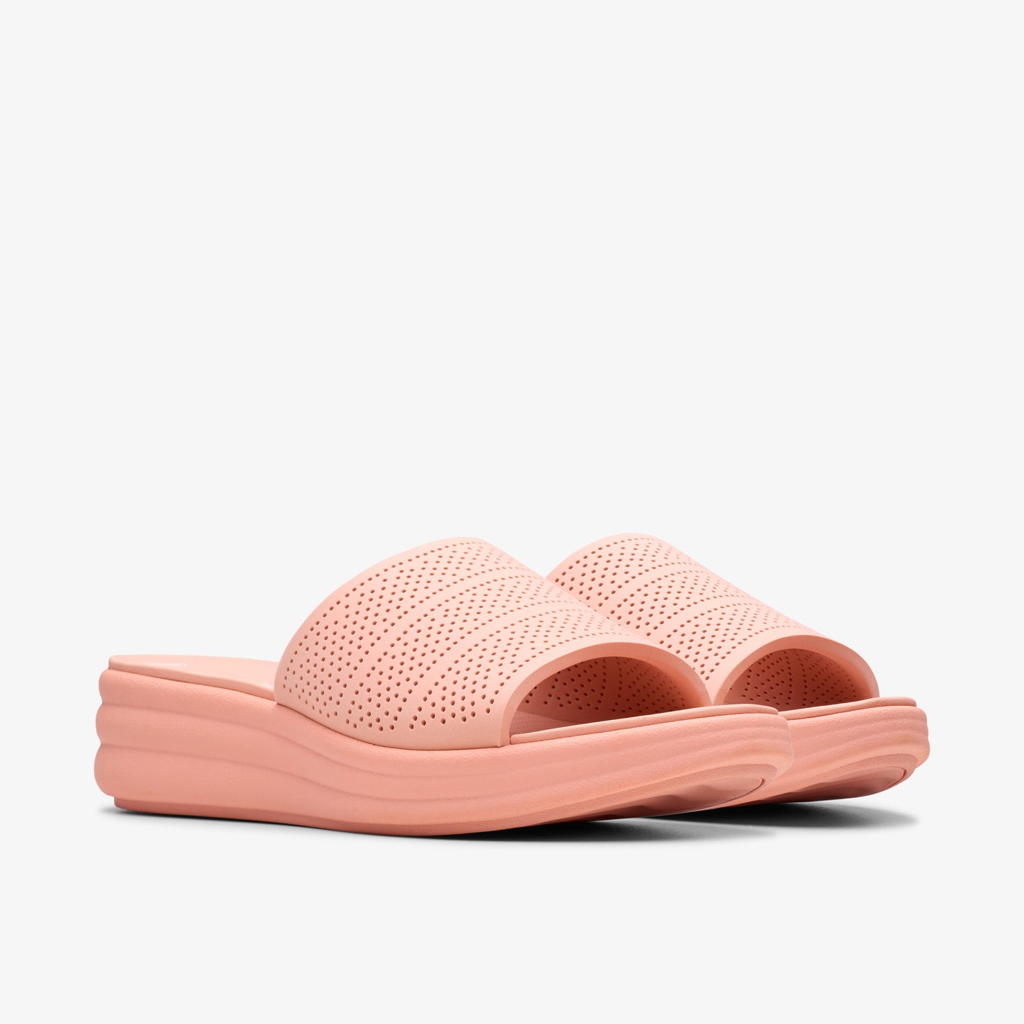 Chanclas De La Marca Clarks Para Mujer Modelo Drift Twist Peach Peach