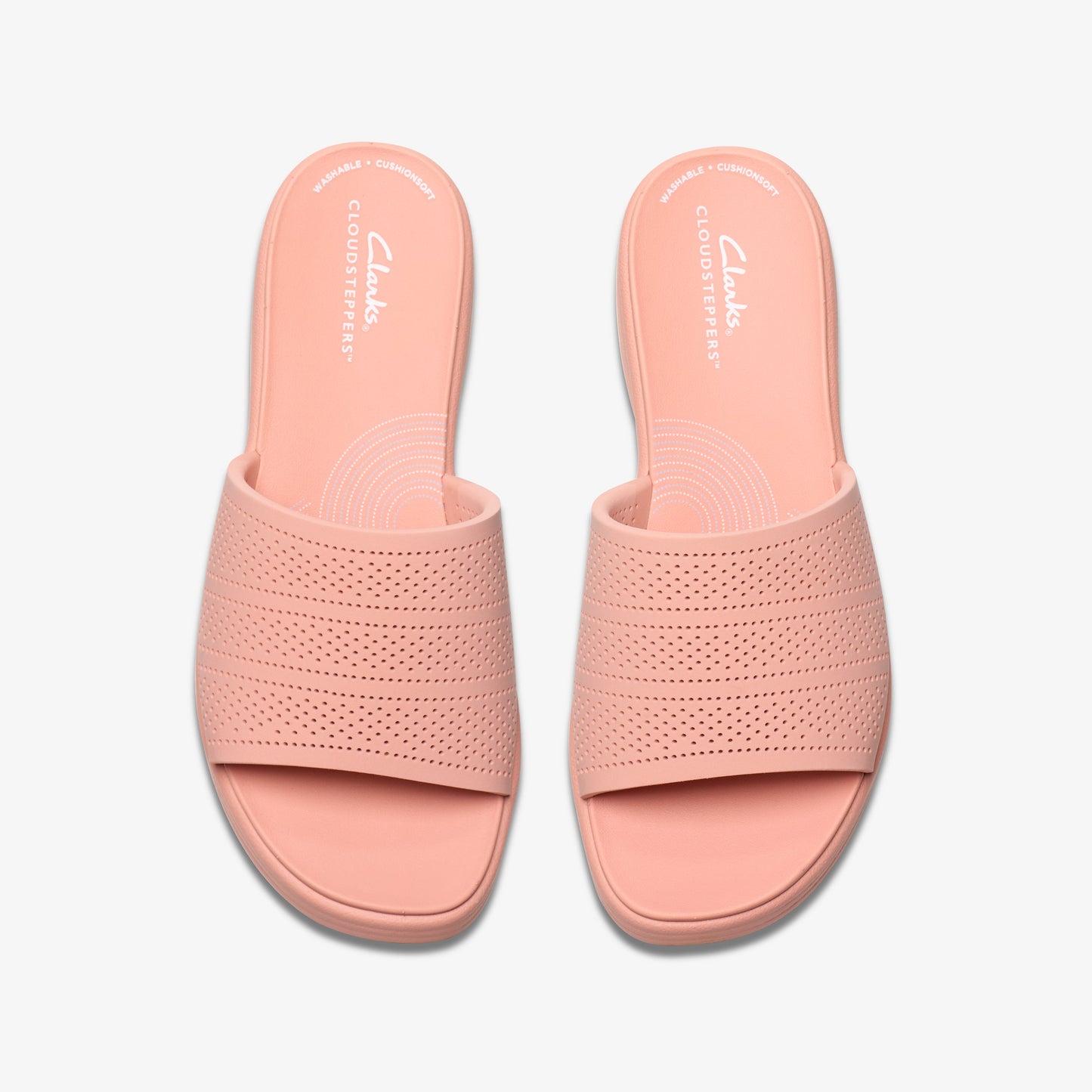 Chanclas De La Marca Clarks Para Mujer Modelo Drift Twist Peach Peach