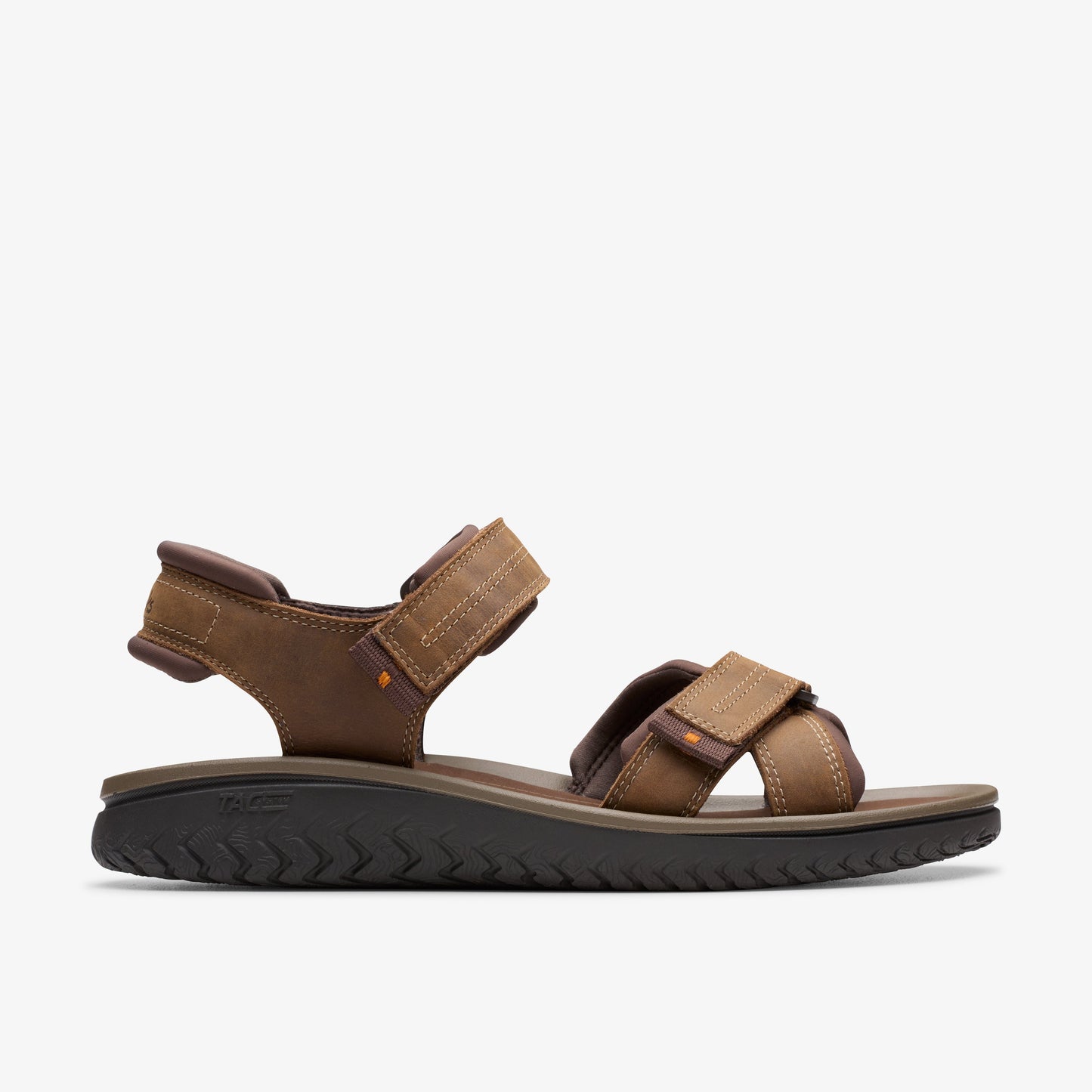 Sandalias De La Marca Clarks Para Hombre Modelo Wesley Shore Beeswax Leather En Color Amarillo
