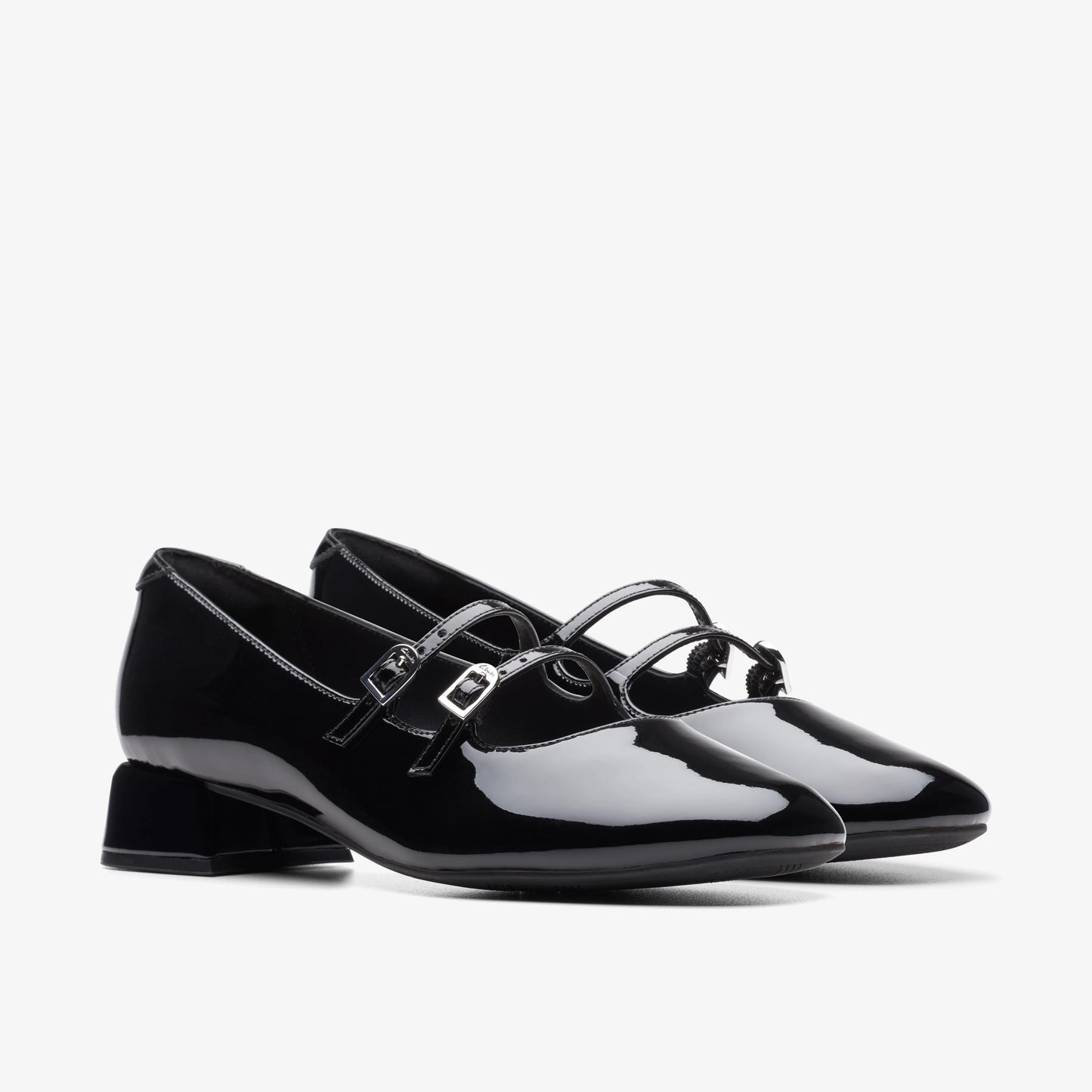 Zapatos De Vestir De La Marca Clarks Para Mujer Modelo Daiss30 Shine Black Pat En Color Negro