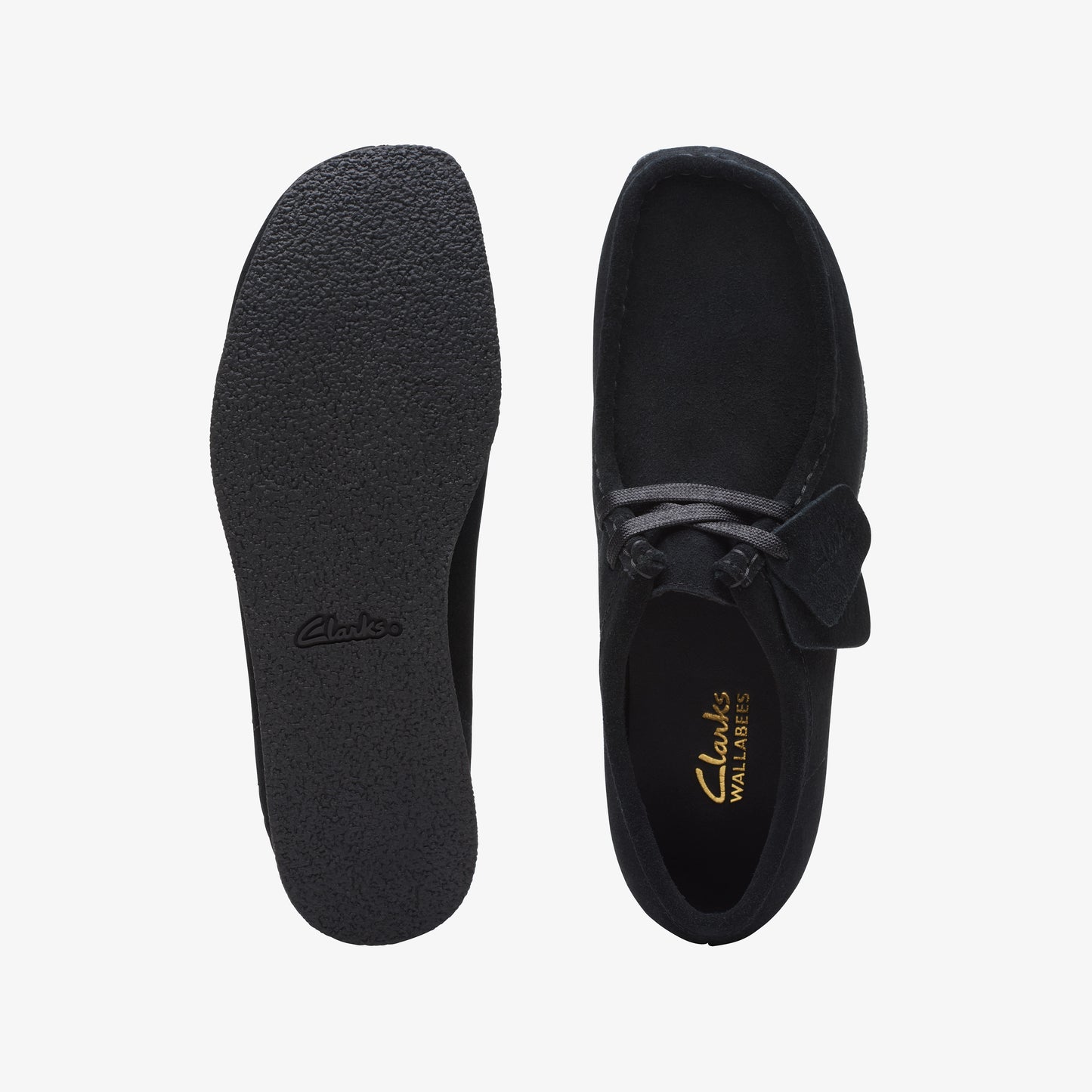 CLARKS | CASUAL SHOES | WOMEN | WALLABEEEVOSH BLACK SUEDE