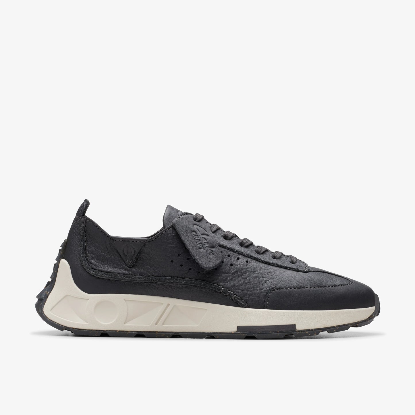Sneakers De La Marca Clarks Para Hombre Modelo Craft Speed Dark Grey Lea En Color Gris