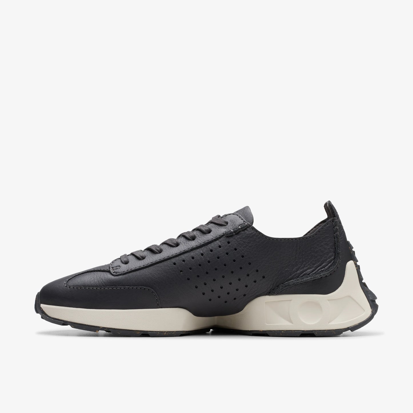 Sneakers De La Marca Clarks Para Hombre Modelo Craft Speed Dark Grey Lea En Color Gris