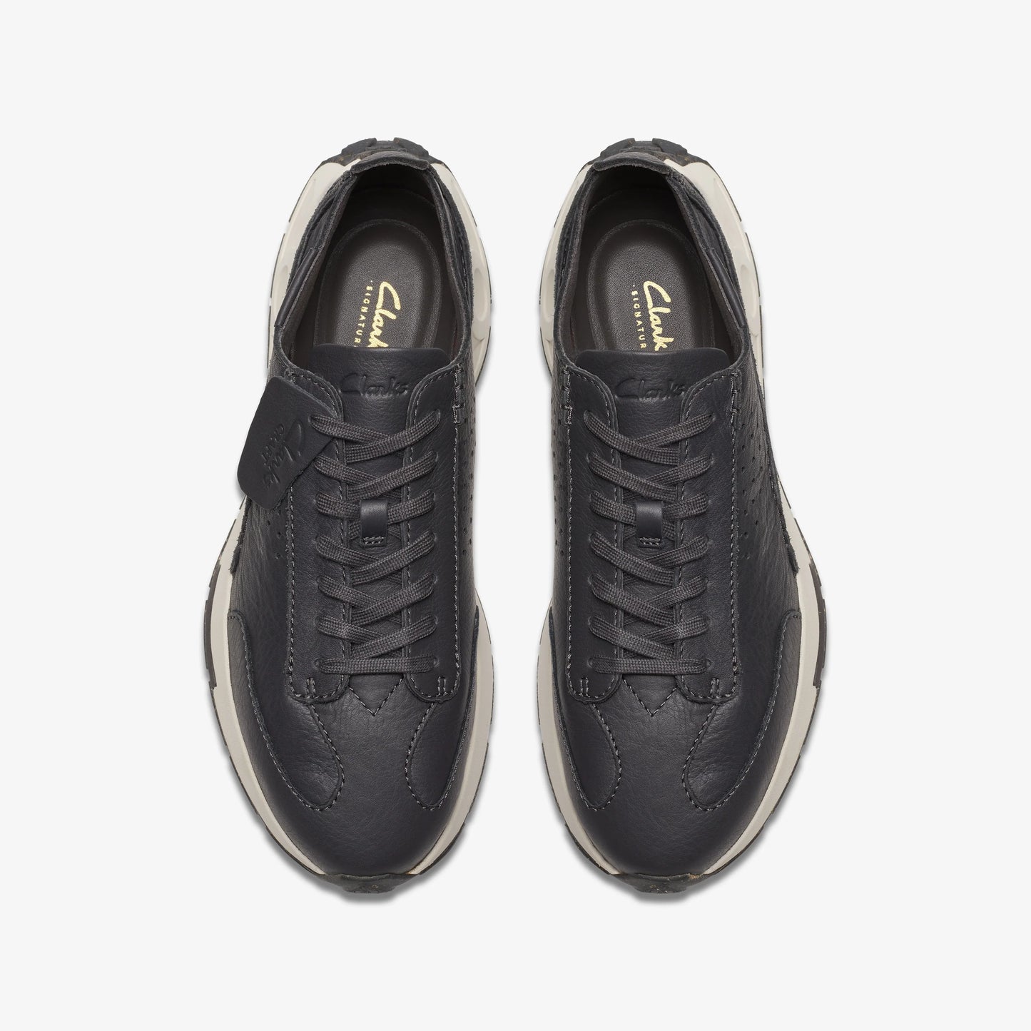 Sneakers De La Marca Clarks Para Hombre Modelo Craft Speed Dark Grey Lea En Color Gris