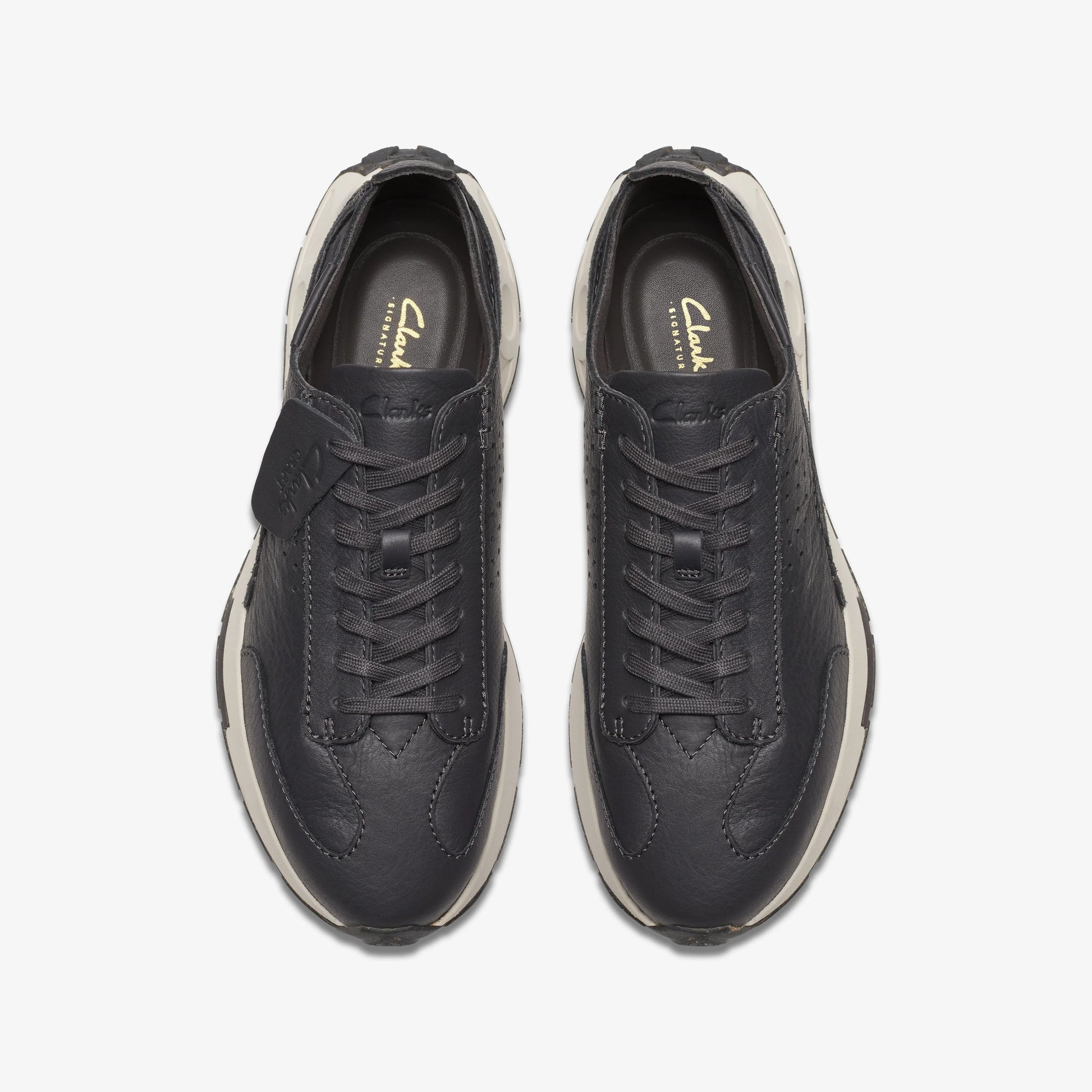 Sneakers De La Marca Clarks  Para Hombre Modelo Craft Speed Dark Grey Lea En Color Gris