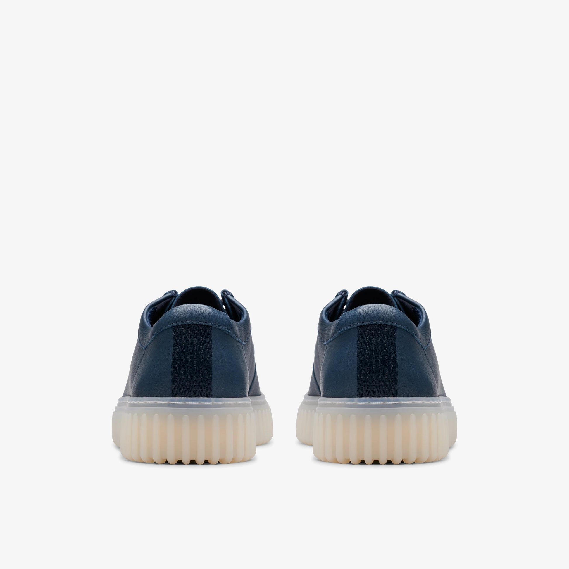 Zapatos Casual De La Marca Clarks  Para Hombre Modelo Torhill Lo Navy Leather En Color Azul