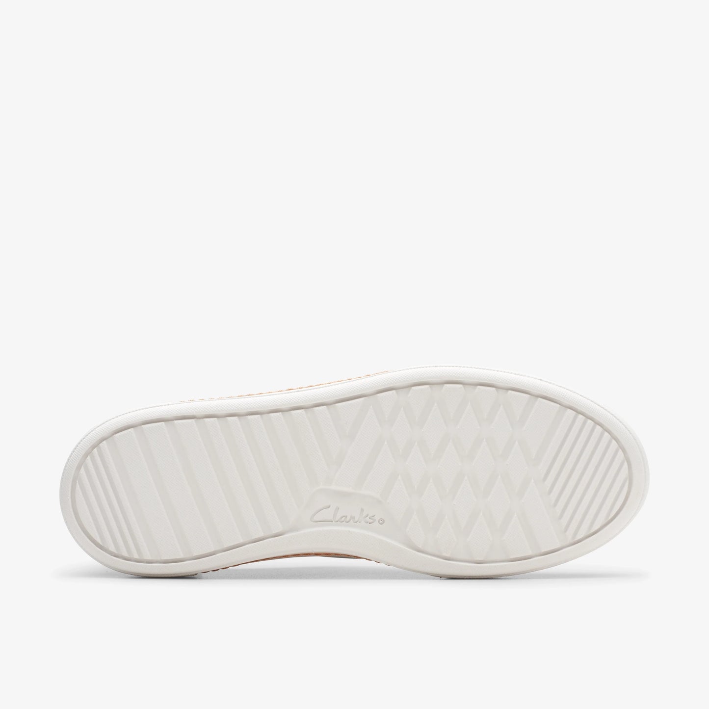 Sneakers De La Marca Clarks Para Mujer Modelo Hollyhock Walk Off White Lea En Color Blanco