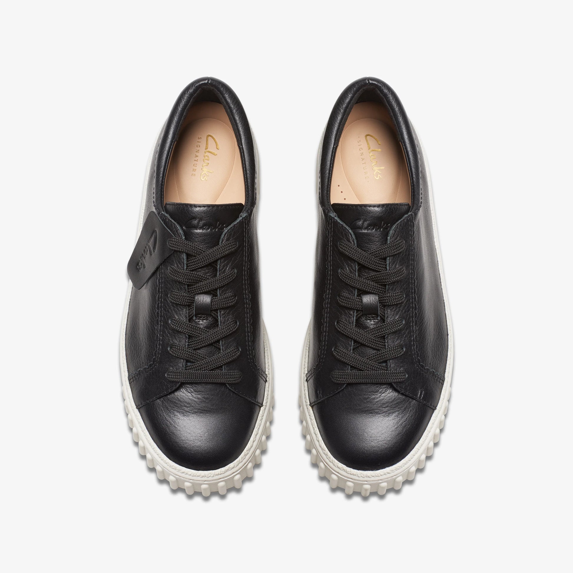 Zapatos Casual De La Marca Clarks  Para Mujer Modelo Mayhill Walk Black Leather En Color Negro