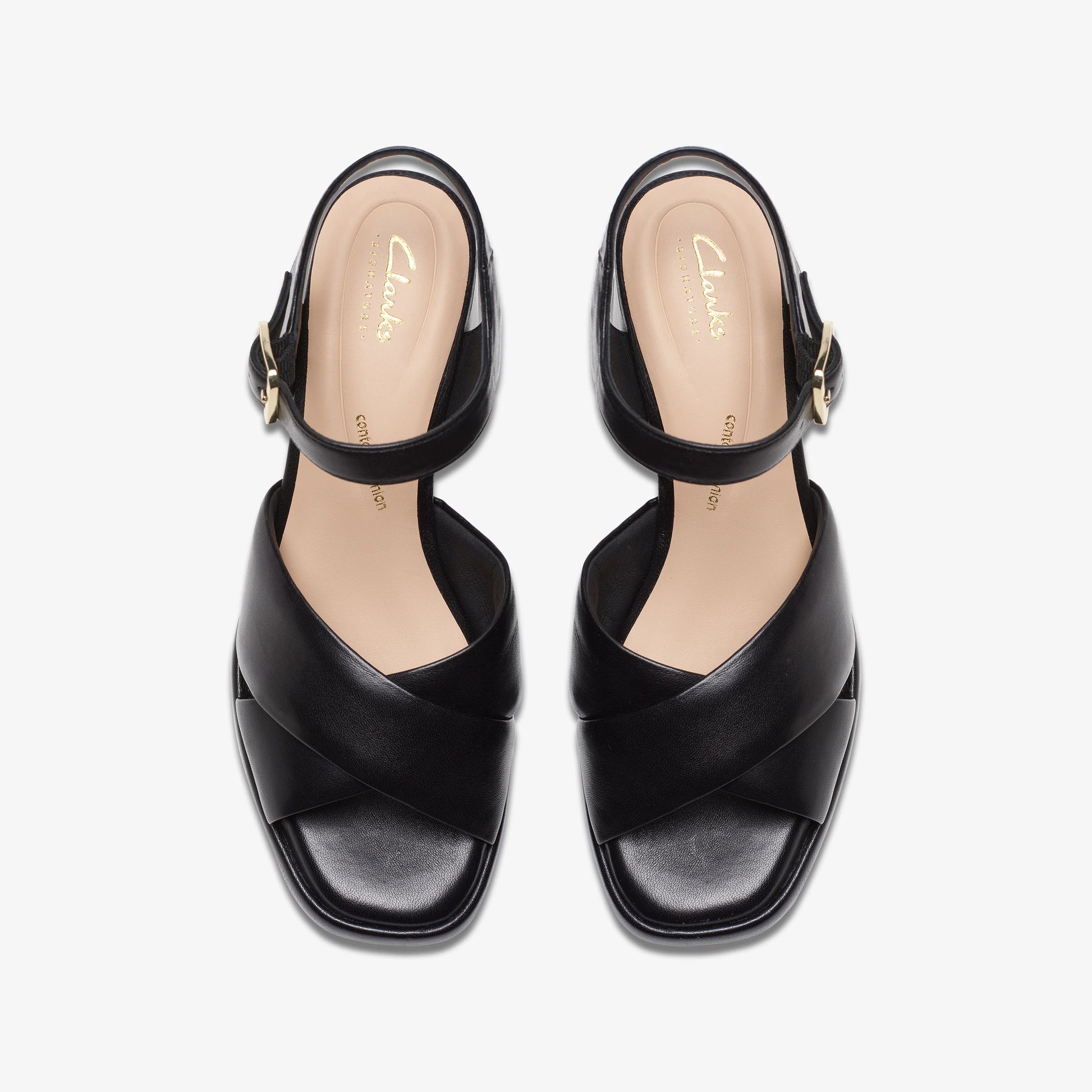 Sandalias De La Marca Clarks  Para Mujer Modelo Ritzy75 Rae Black Leather