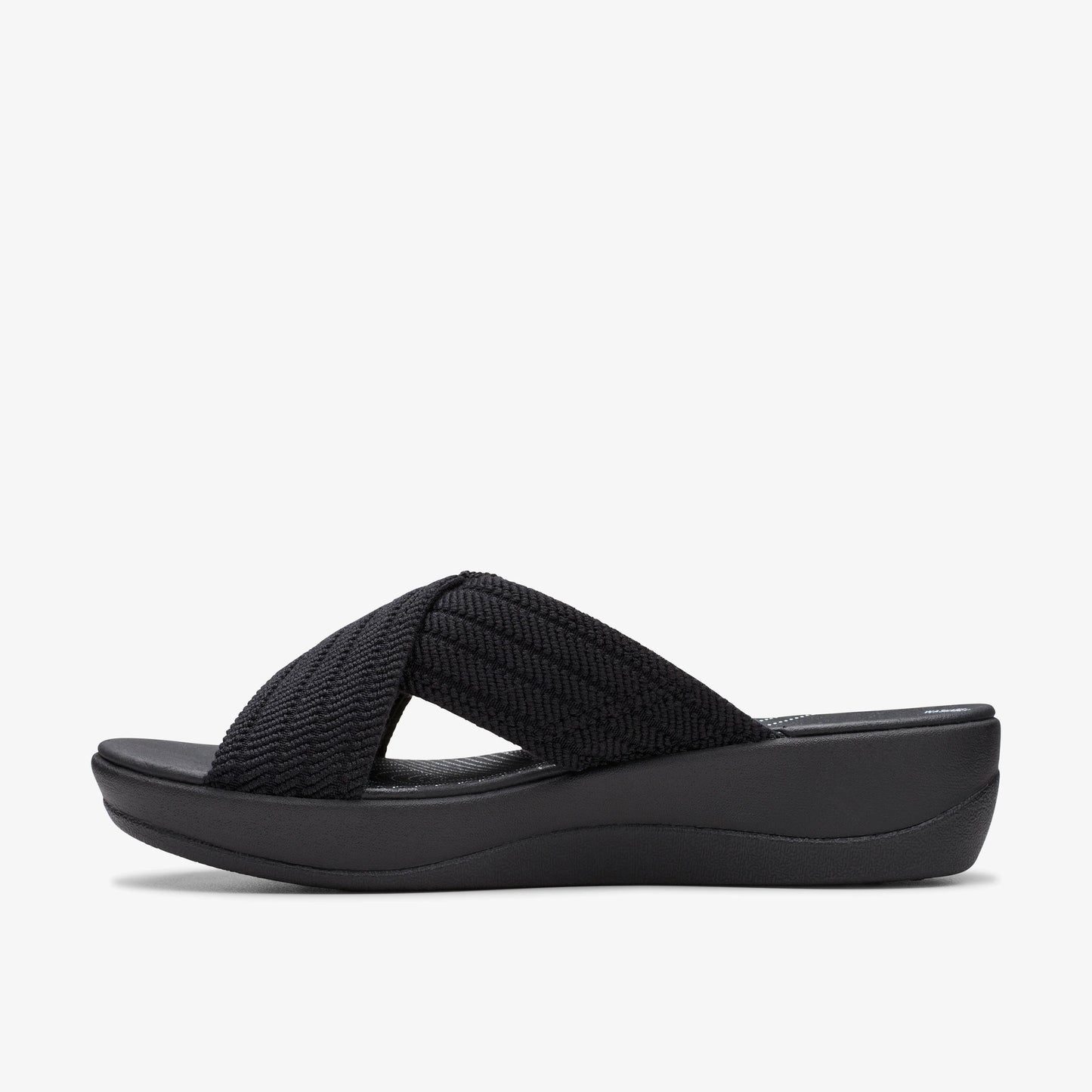 Sandalias De La Marca Clarks Para Mujer Modelo Arla Wave Black En Color Negro