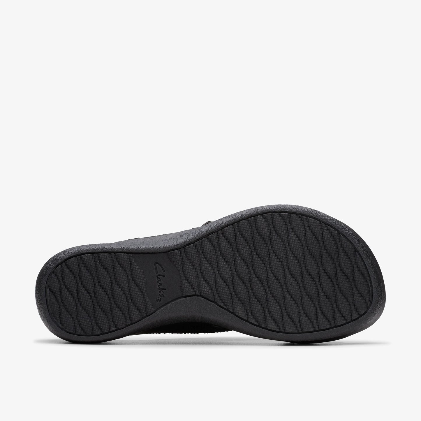 Sandalias De La Marca Clarks Para Mujer Modelo Arla Wave Black En Color Negro