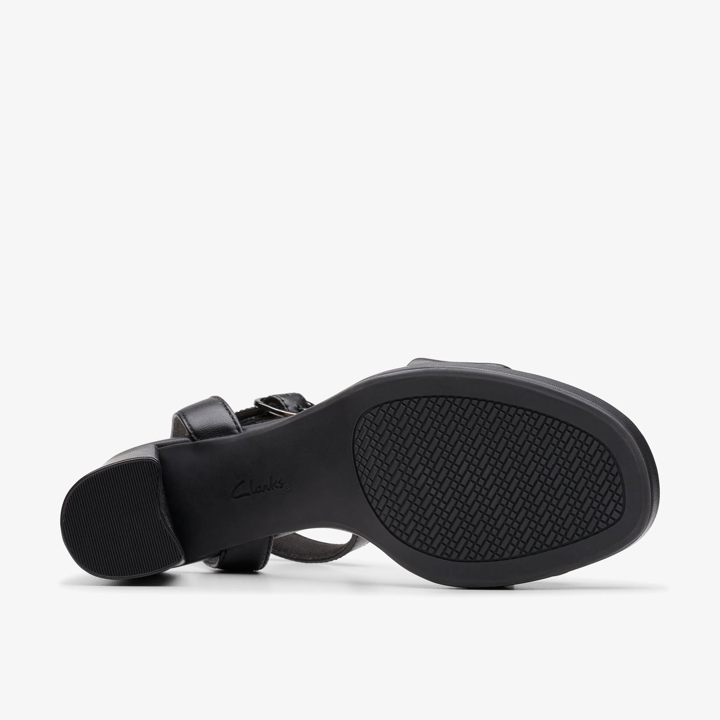 Sandalias De La Marca Clarks Para Mujer Modelo Ambyrlyn Bay Black Leather En Color Negro