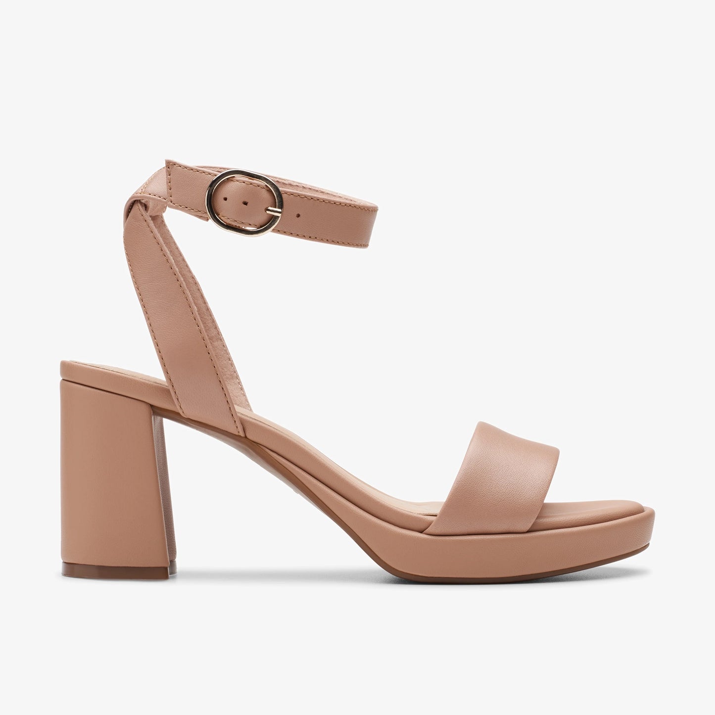 Sandalias De La Marca Clarks Para Mujer Modelo Ambyrlyn Bay Warm Beige Lea En Color Beige