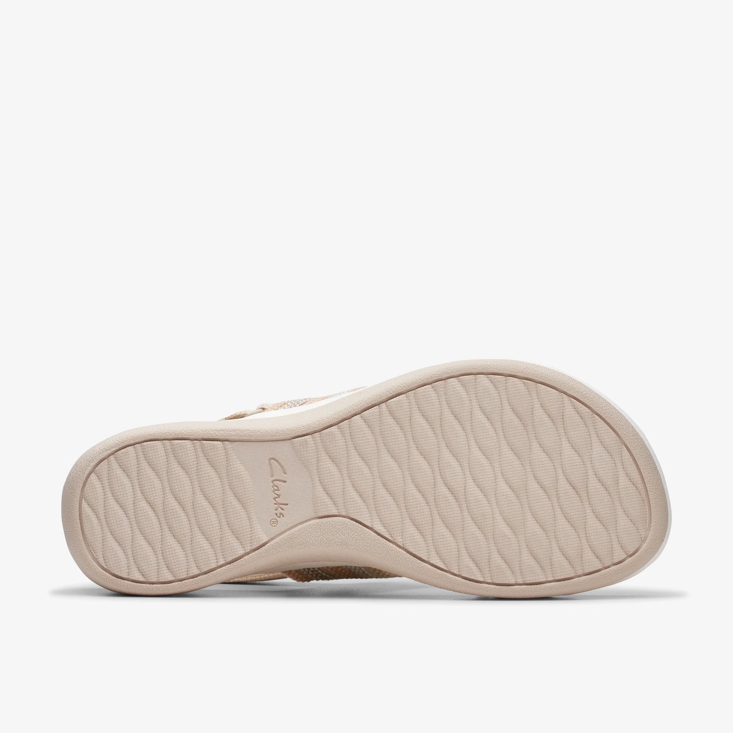 Sandalias De La Marca Clarks Para Mujer Modelo Arla Stroll Beige Combi En Color Beige