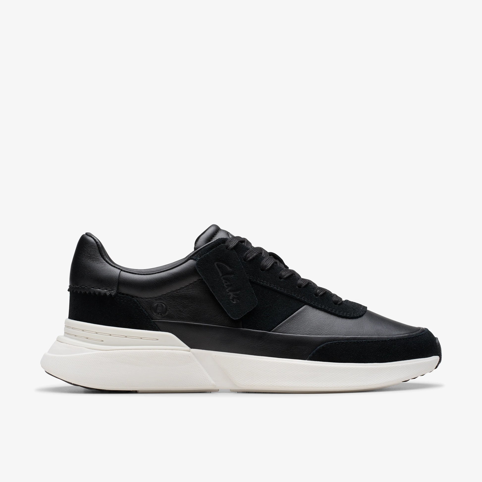 Sneakers De La Marca Clarks  Para Hombre Modelo Craft Pace Black Leather En Color Negro