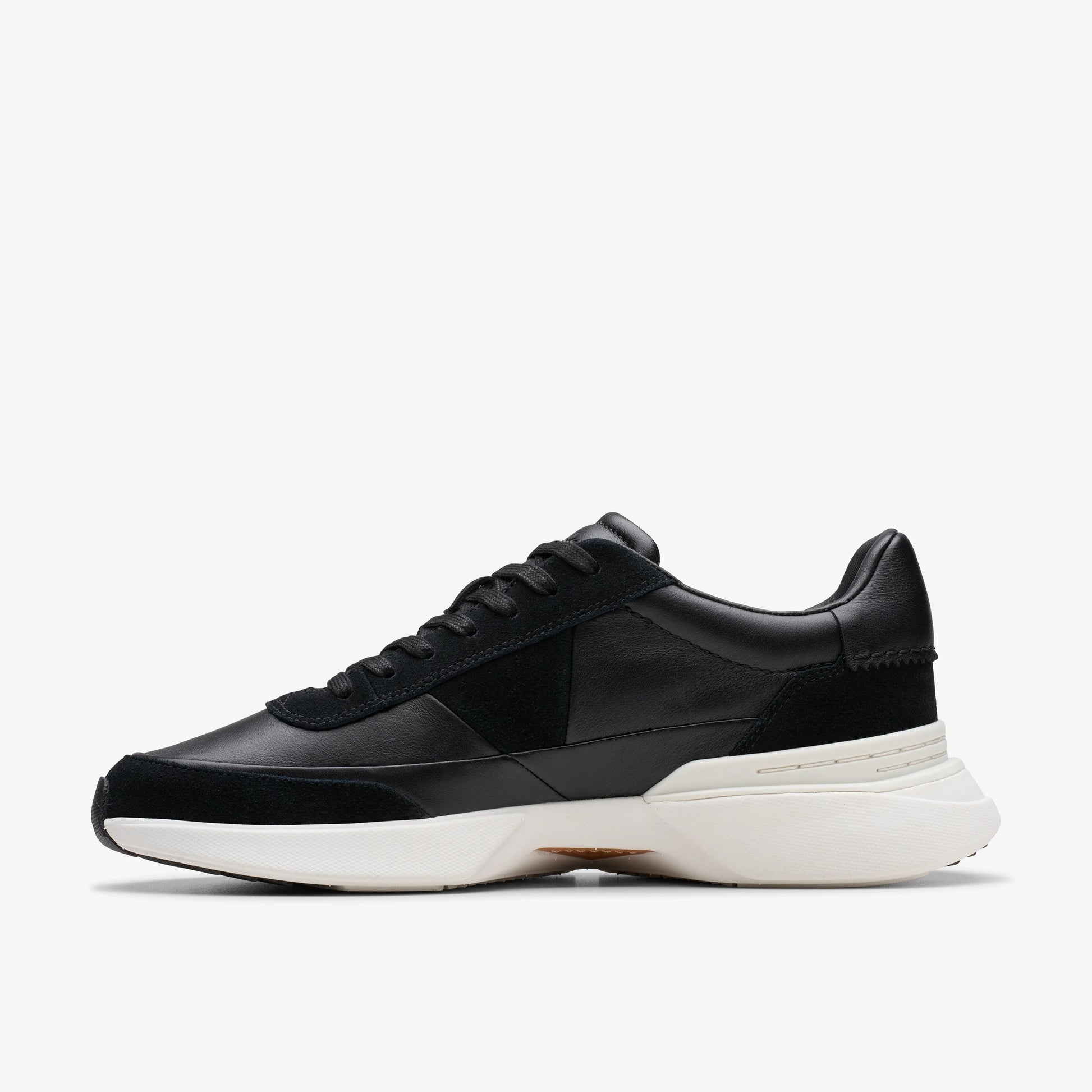 Sneakers De La Marca Clarks  Para Hombre Modelo Craft Pace Black Leather En Color Negro