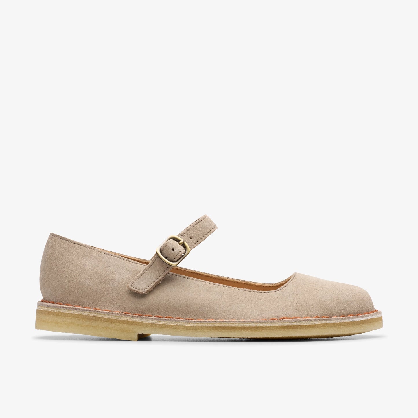 Zapatos Casual De La Marca Clarks Para Mujer Modelo Desert Jane Sand Suede