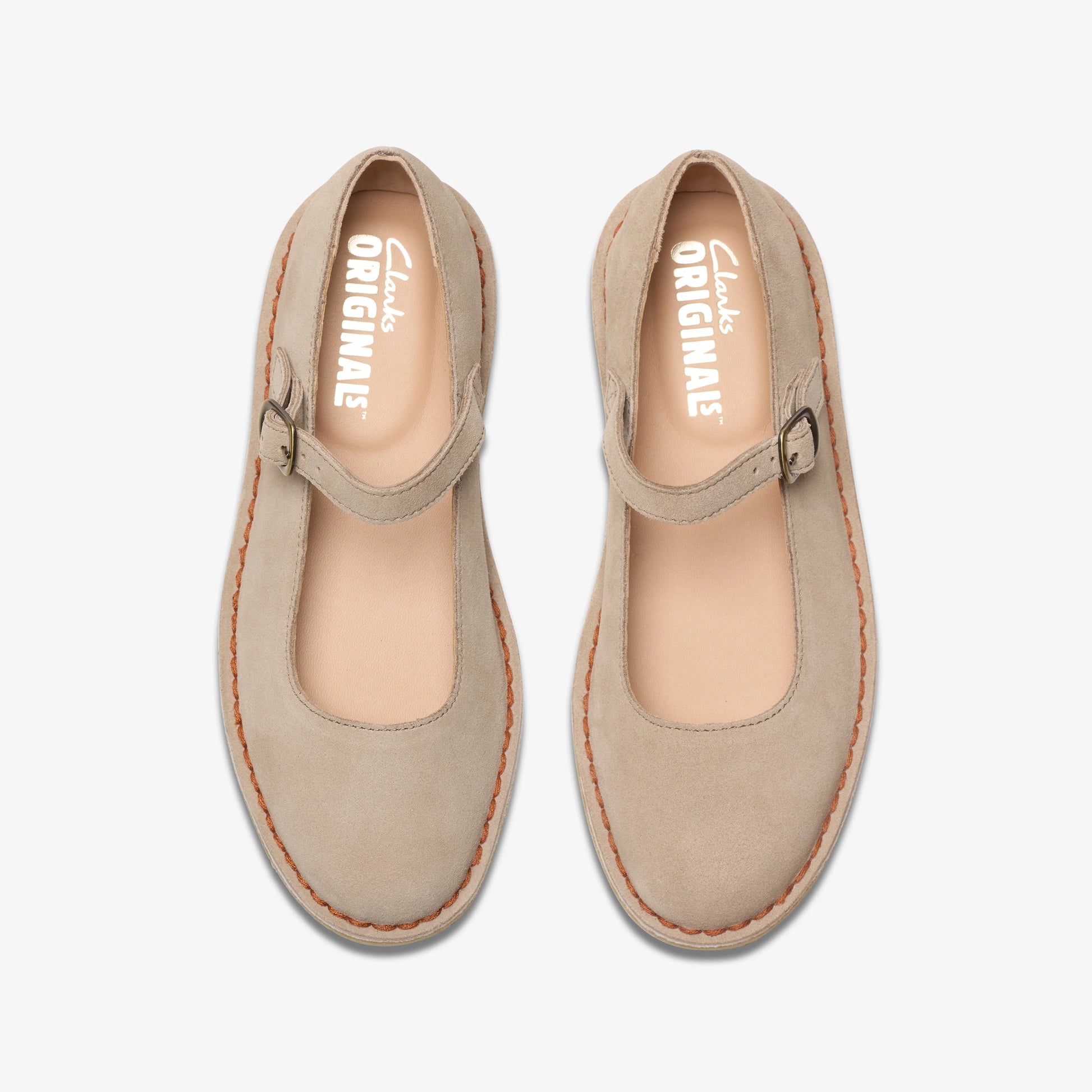 Zapatos Casual De La Marca Clarks  Para Mujer Modelo Desert Jane Sand Suede