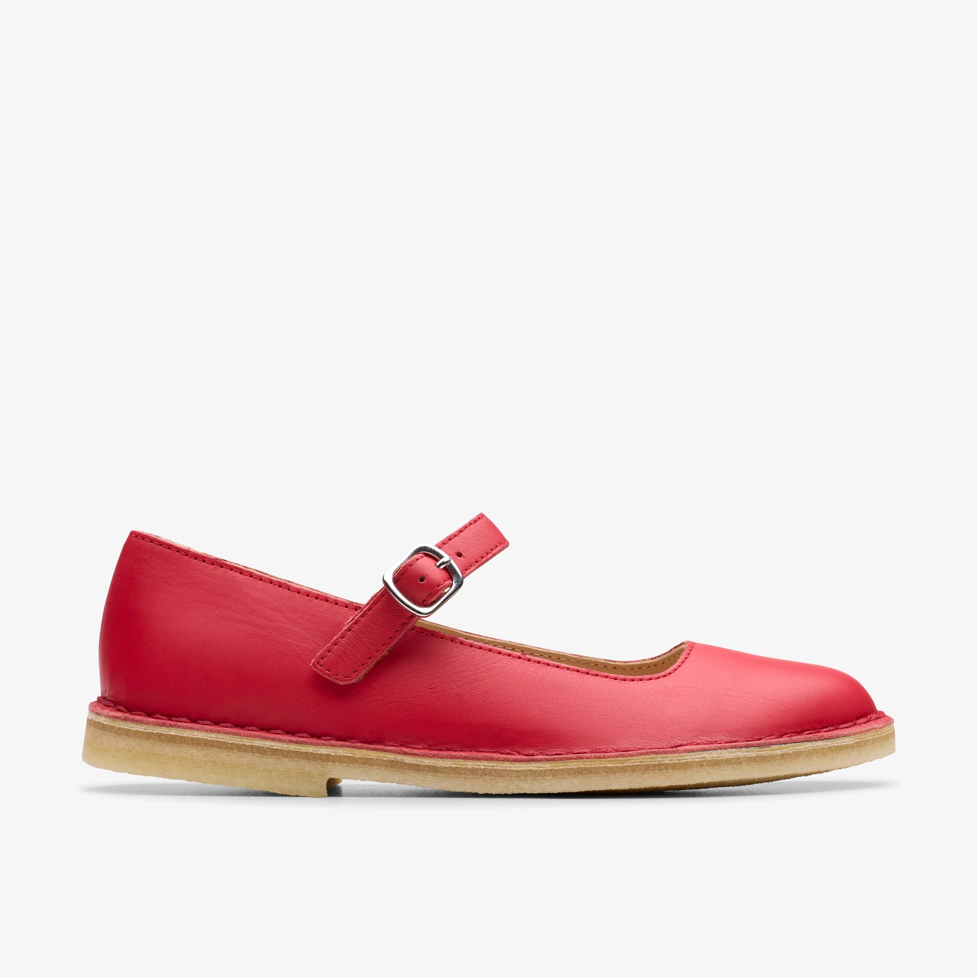 Zapatos Casual De La Marca Clarks  Para Mujer Modelo Desert Jane Red Leather