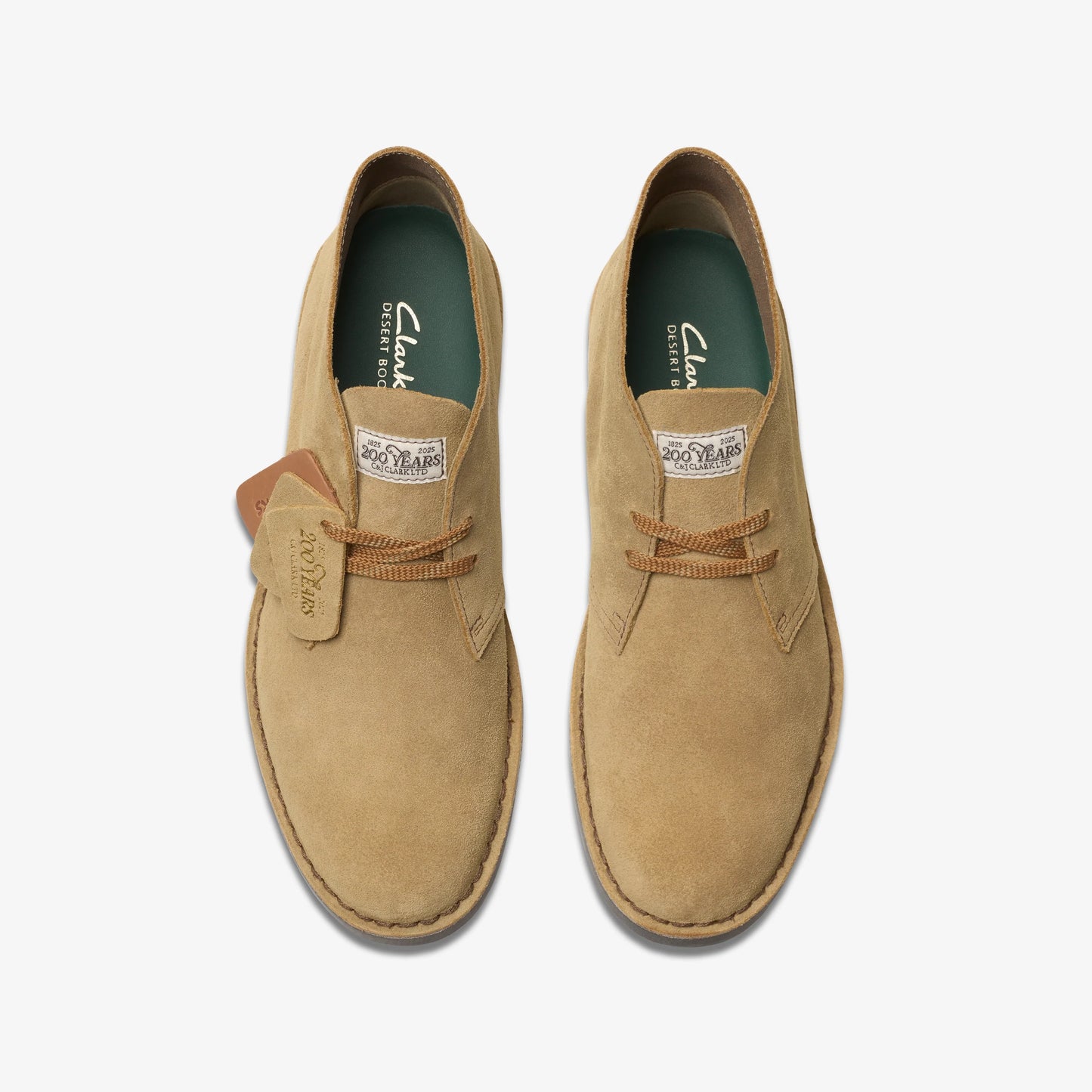 Botas De La Marca Clarks Para Hombre Modelo Desert Bt Evo Dark Sand Suede En Color Beige