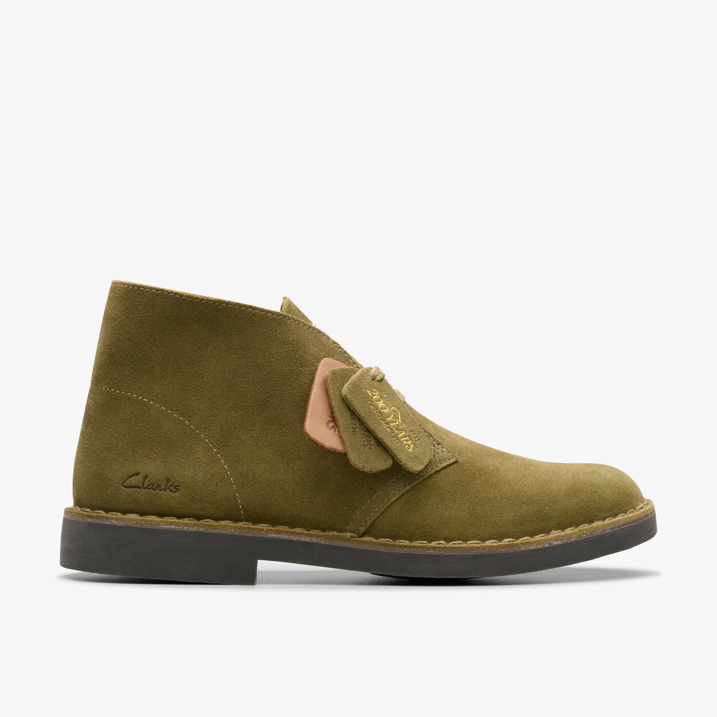 Botines De La Marca Clarks Para Hombre Modelo Desert Bt Evo Olive Suede