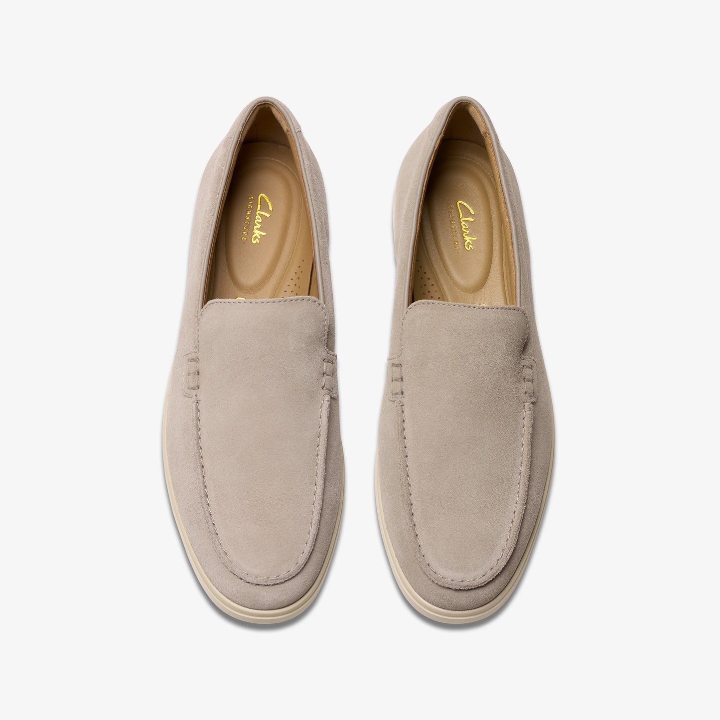 Zapatos Casual De La Marca Clarks Para Hombre Modelo Torford Easy Grey Suede En Color Gris