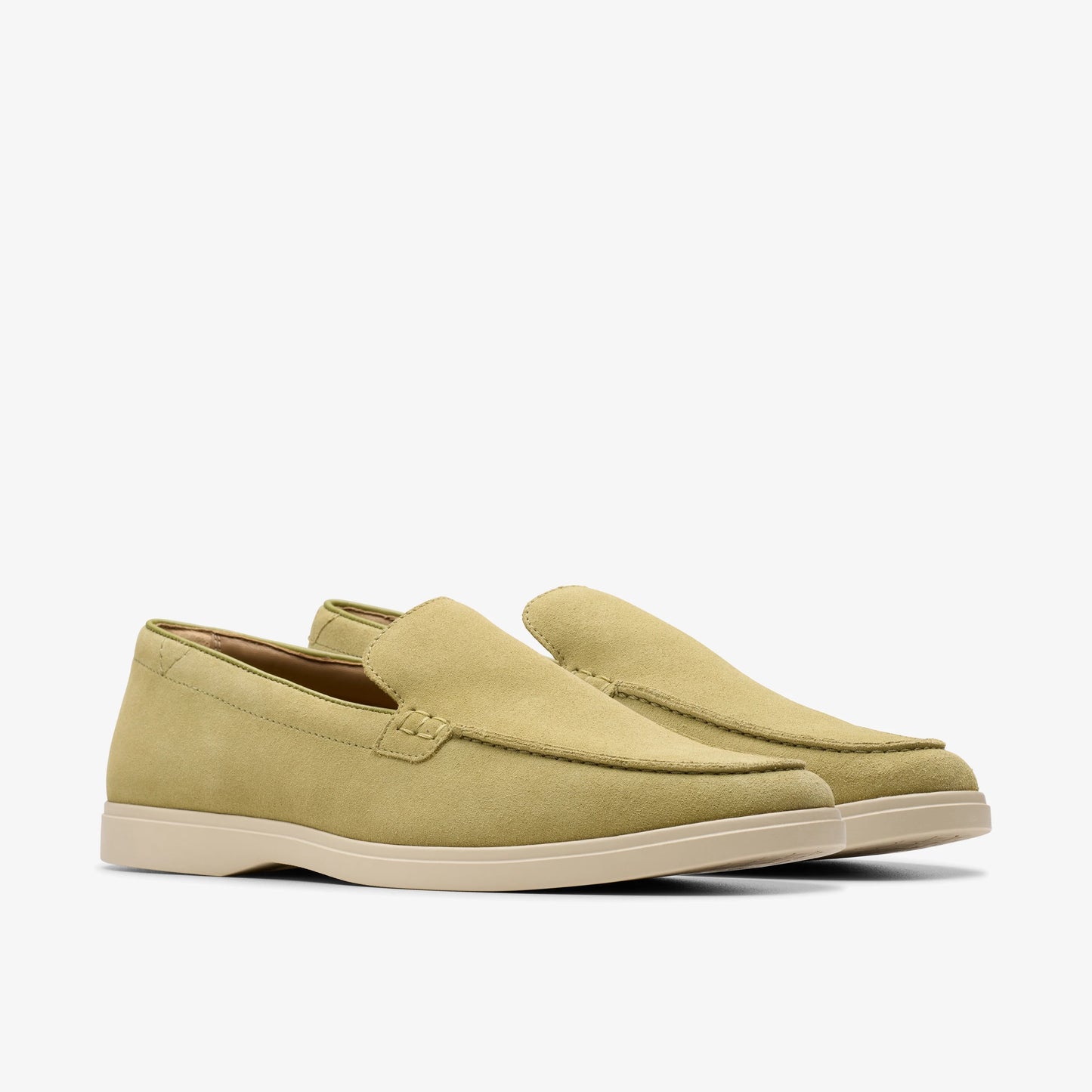 Zapatos Casual De La Marca Clarks Para Hombre Modelo Torford Easy Sage Suede