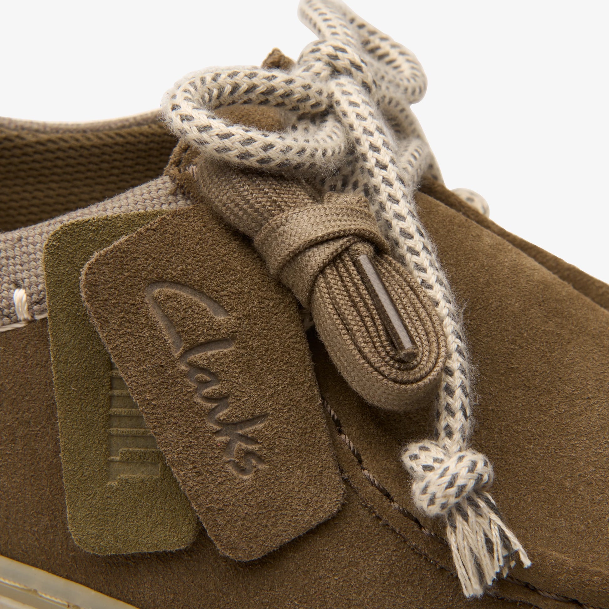 Zapatos Casual De La Marca Clarks  Para Hombre Modelo Torhill Lo Dark Olive Combi