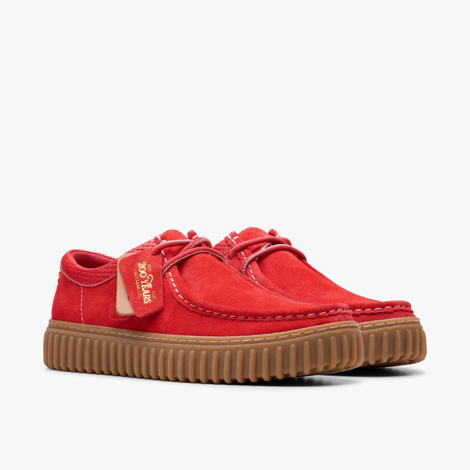 Zapatos Casual De La Marca Clarks  Para Hombre Modelo Torhill Lo Red Suede