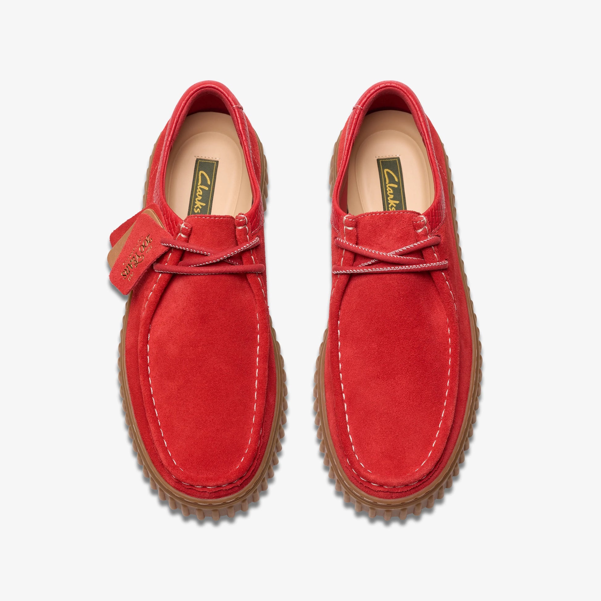 Zapatos Casual De La Marca Clarks  Para Hombre Modelo Torhill Lo Red Suede