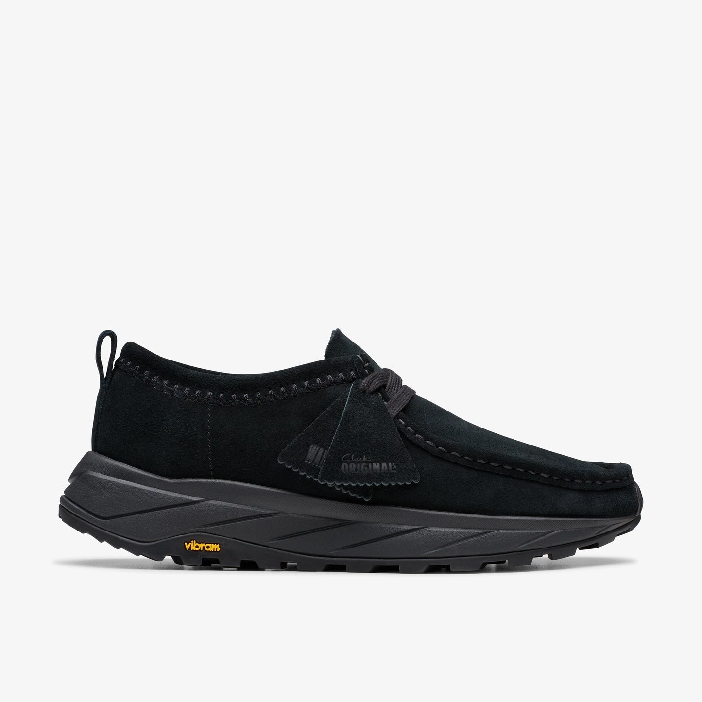 Zapatos Casual De La Marca Clarks Para Hombre Modelo Walla Eden Lo Black/Blk Suede