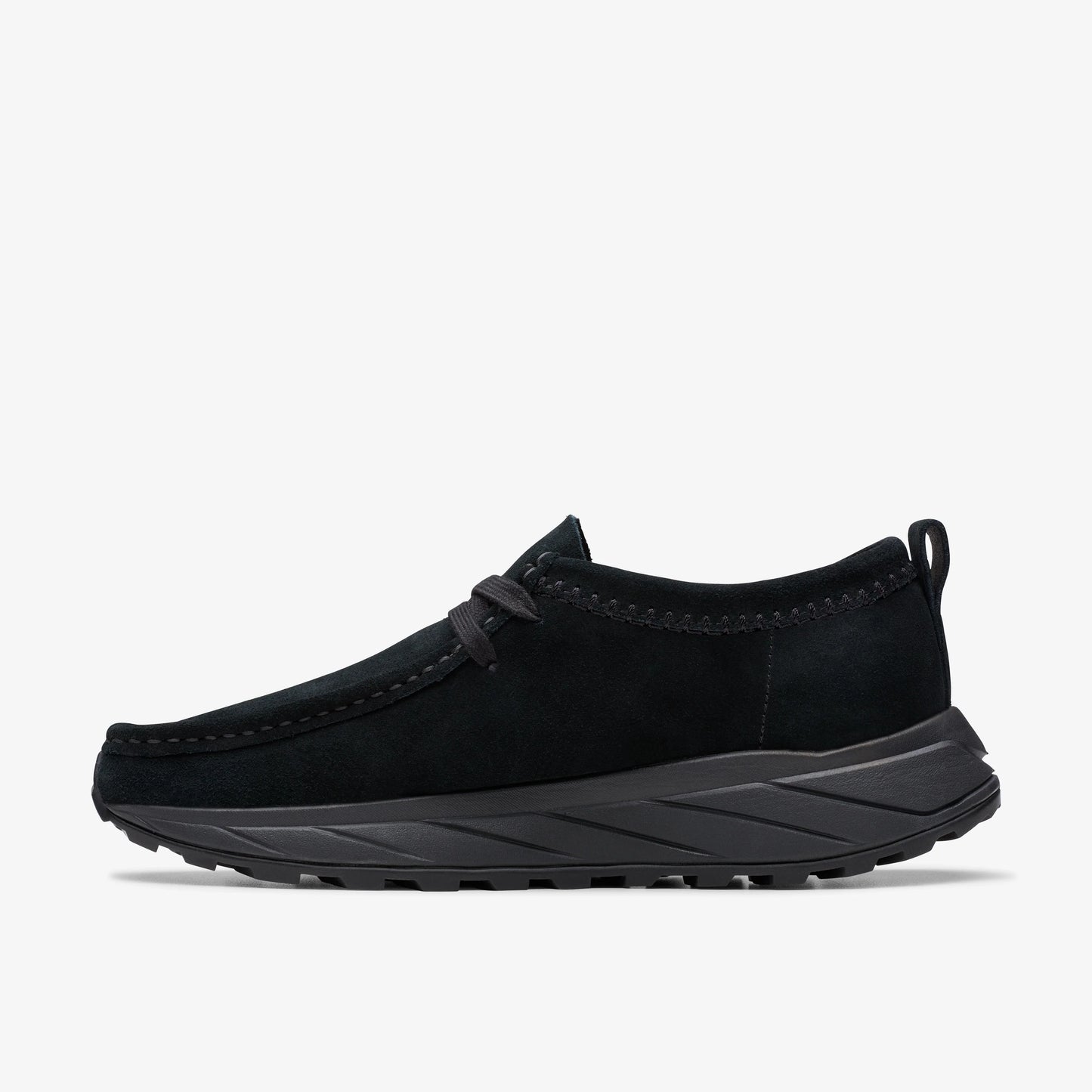 Zapatos Casual De La Marca Clarks Para Hombre Modelo Walla Eden Lo Black/Blk Suede