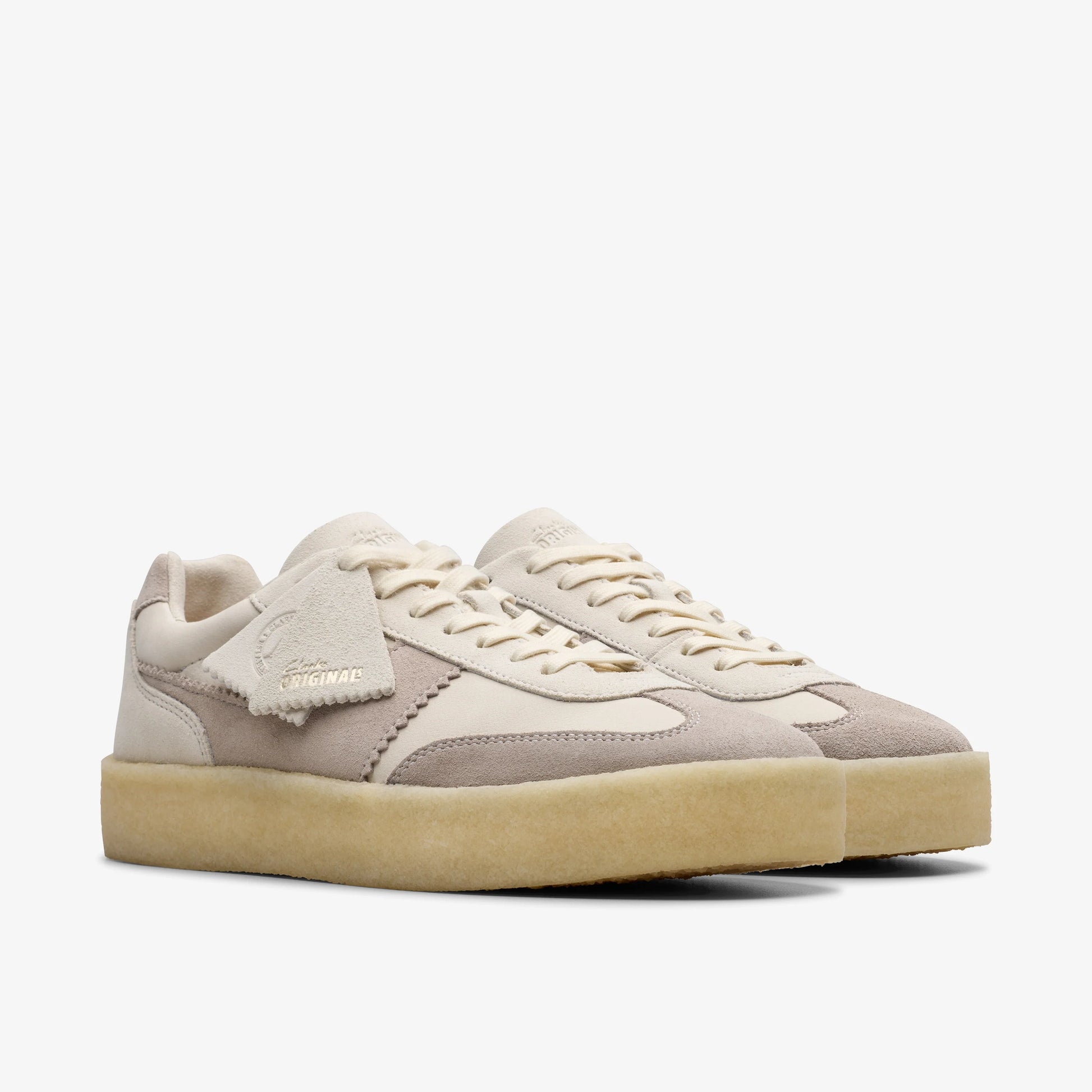 Zapatos Casual De La Marca Clarks  Para Hombre Modelo Tor 80 Off White Combi