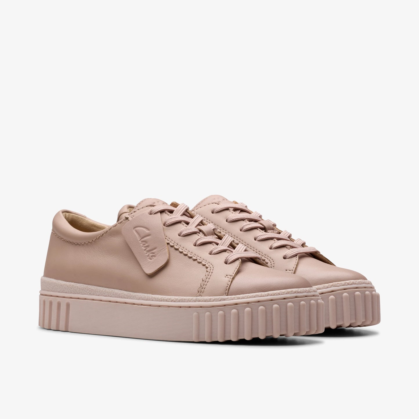 Zapatos Casual De La Marca Clarks Para Mujer Modelo Mayhill Walk Light Pink Lea En Color Rosa