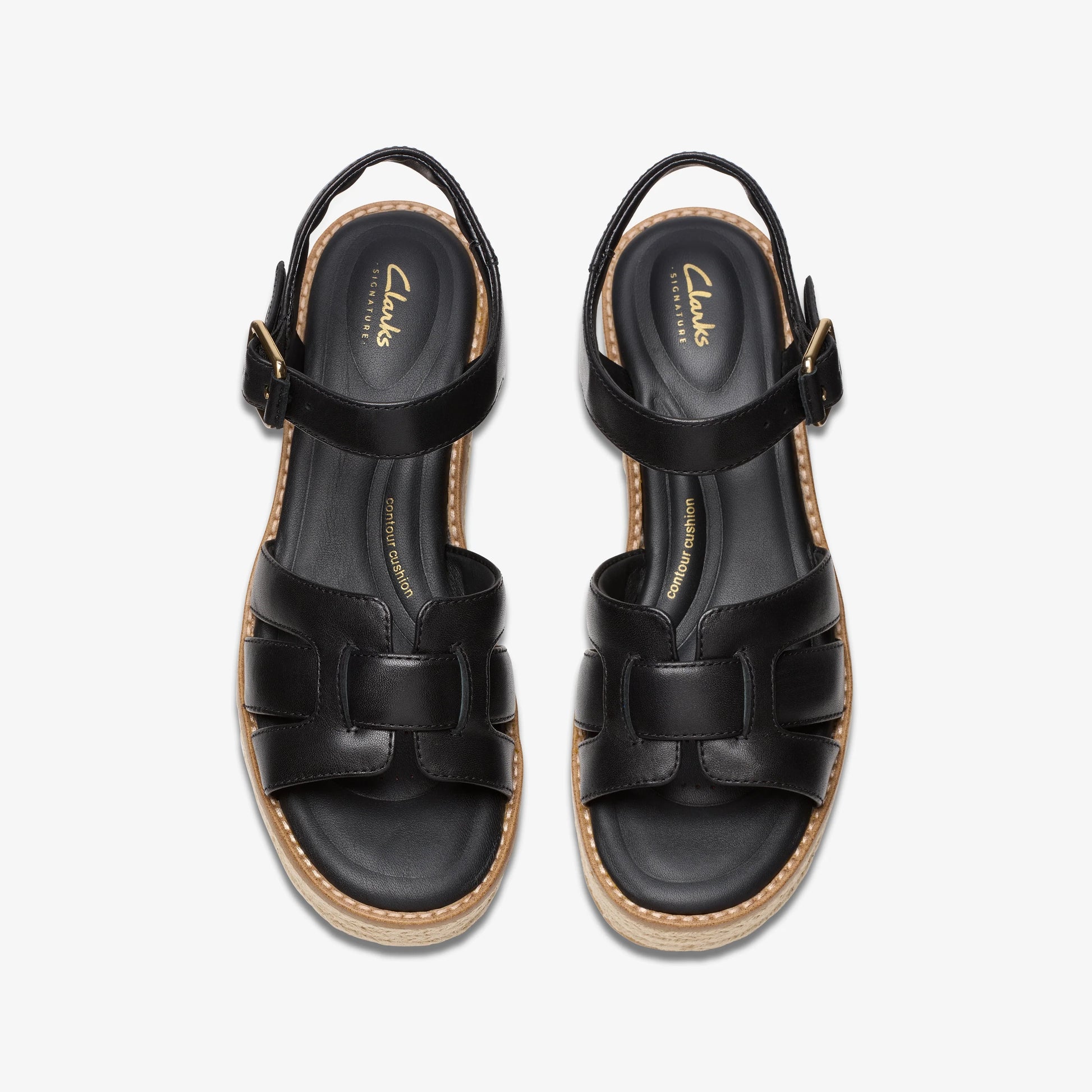 Sandalias De La Marca Clarks  Para Mujer Modelo Coledale Strap Black Leather