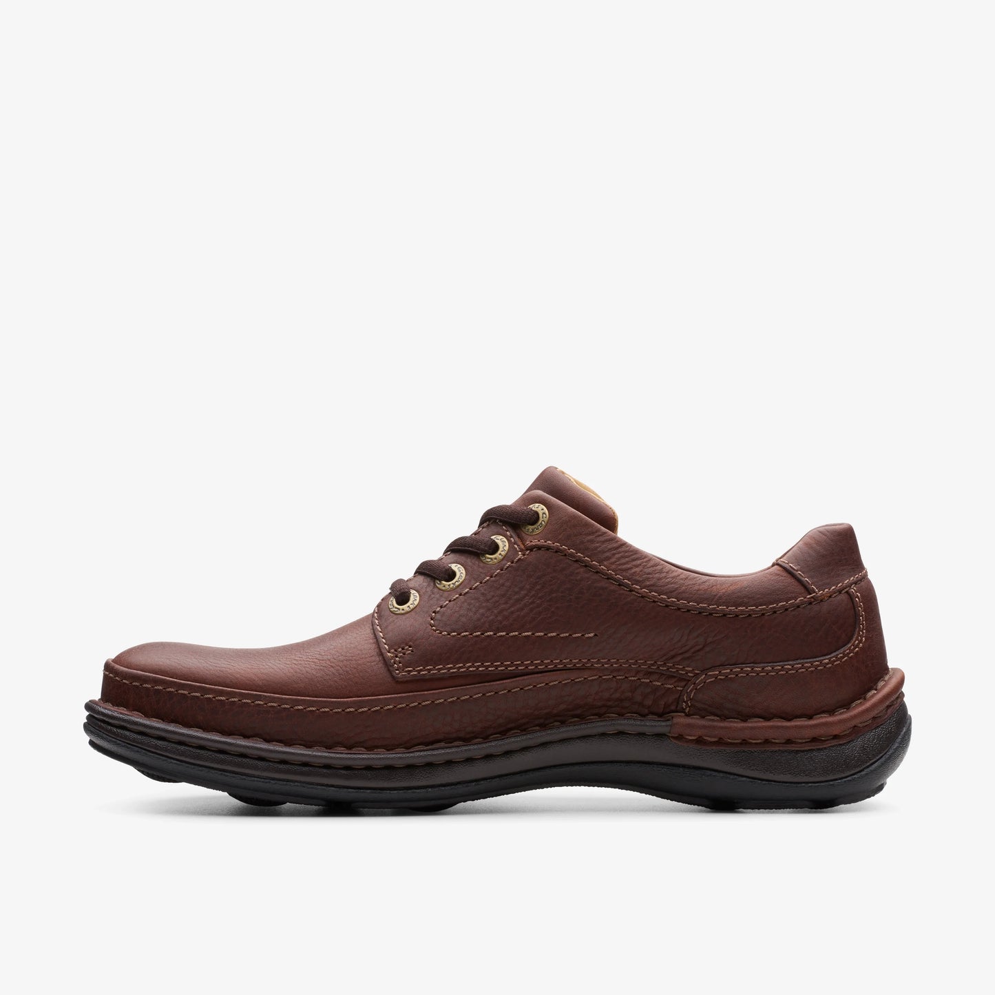 Zapatos Casual De La Marca Clarks Para Hombre Modelo Nature Three Mahogany Leather En Color Marrón