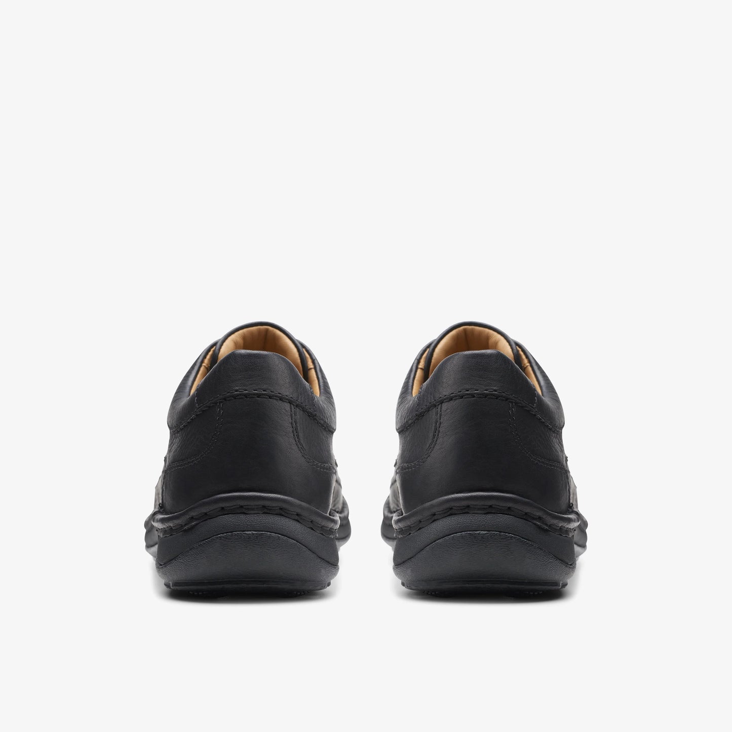 Zapatos Casual De La Marca Clarks Para Hombre Modelo Nature Three Black Leather En Color Negro