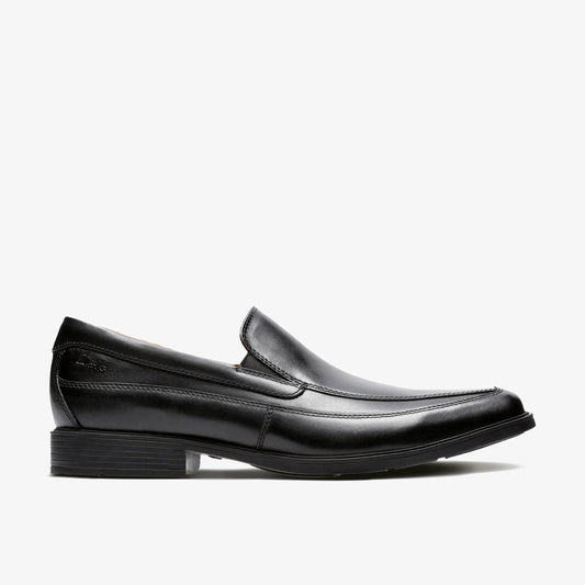 Zapatos De Vestir De La Marca Clarks  Para Hombre Modelo Tilden Free Black Leather En Color Negro