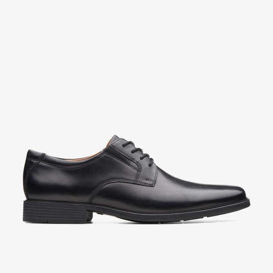 Zapatos De Vestir De La Marca Clarks  Para Hombre Modelo Tilden Plain Black Leather En Color Negro