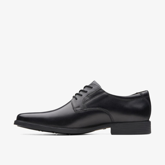 Zapatos De Vestir De La Marca Clarks  Para Hombre Modelo Tilden Plain Black Leather En Color Negro