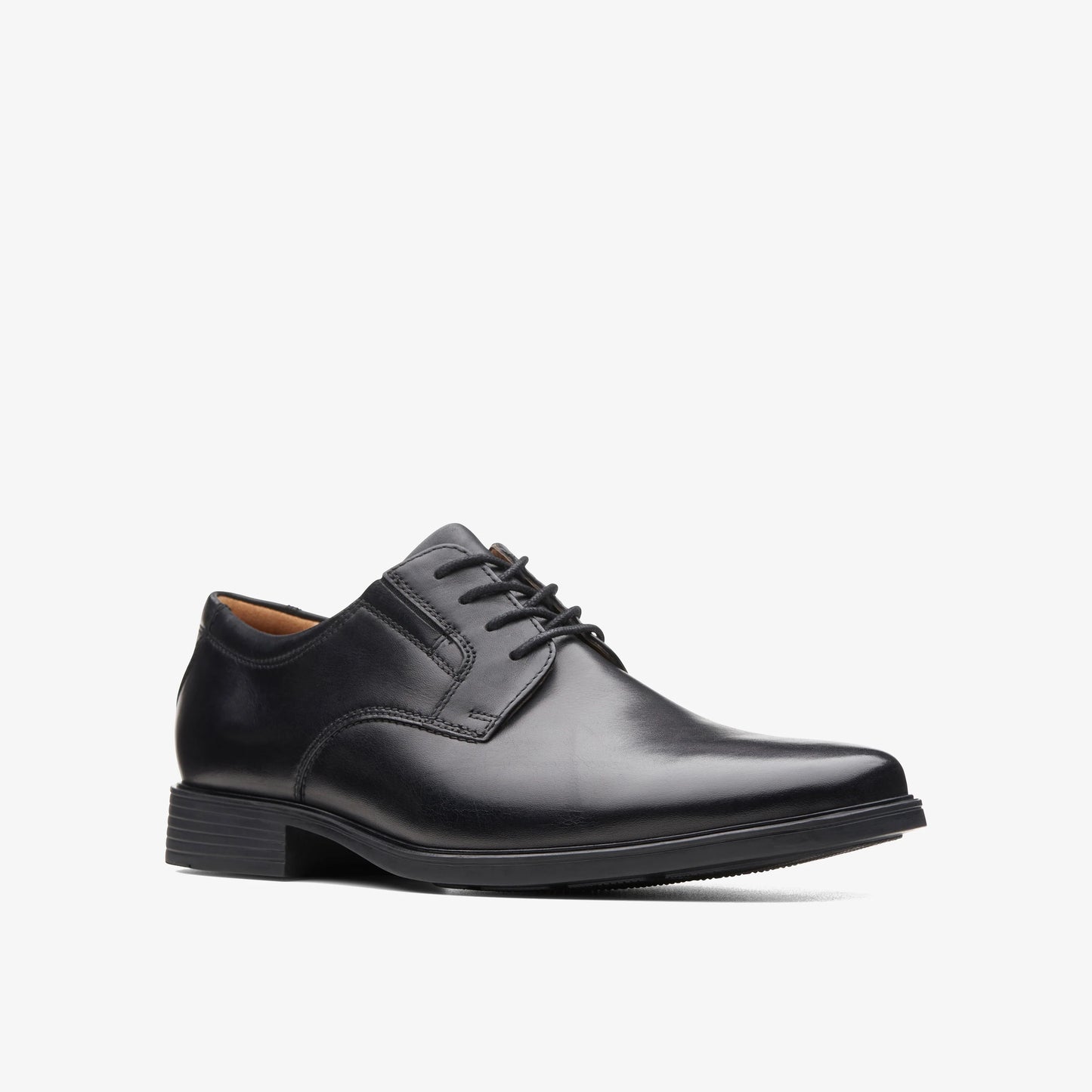 Zapatos De Vestir De La Marca Clarks Para Hombre Modelo Tilden Plain Black Leather En Color Negro